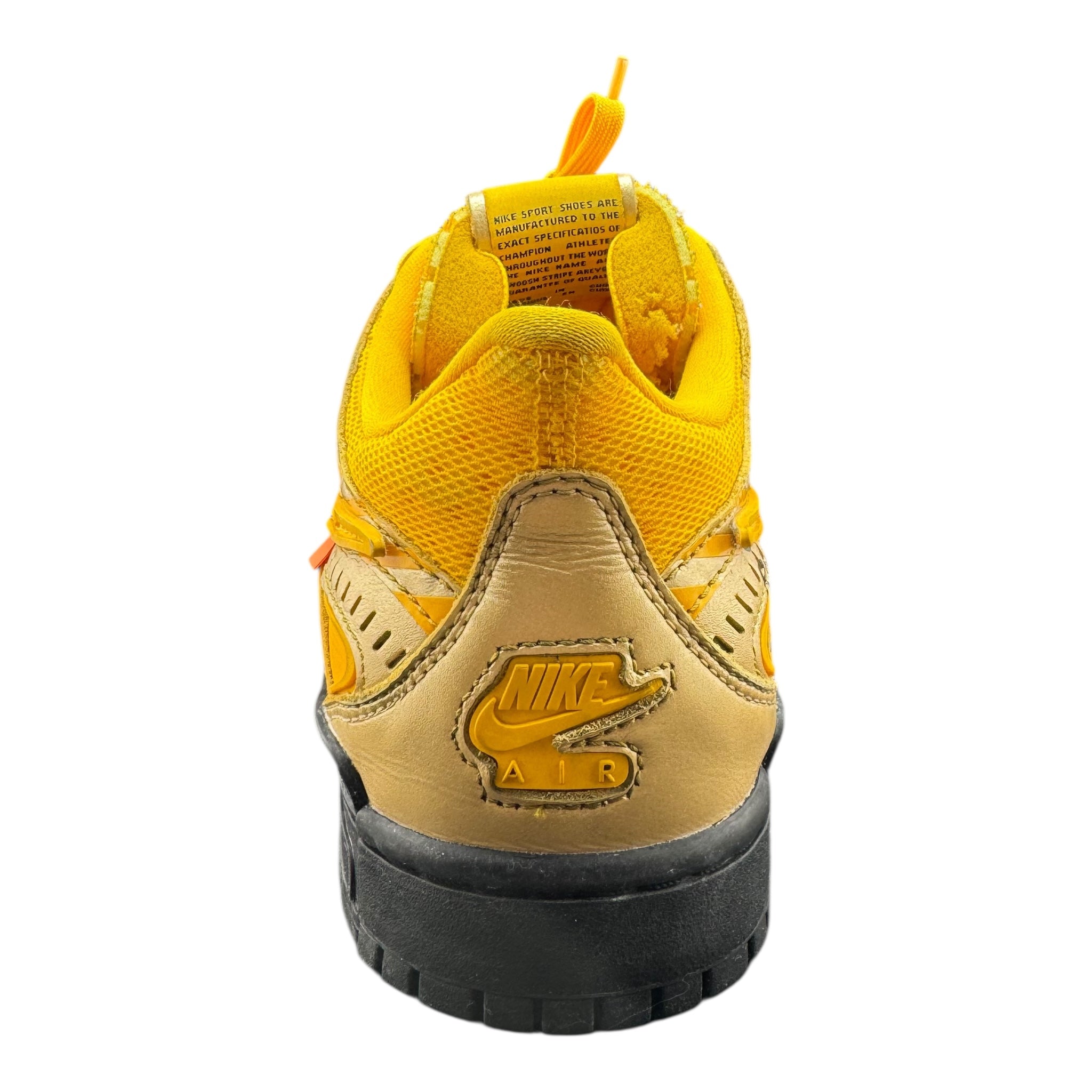 Nike Air Rubber Dunk Off-White university gold yellow (43EU)