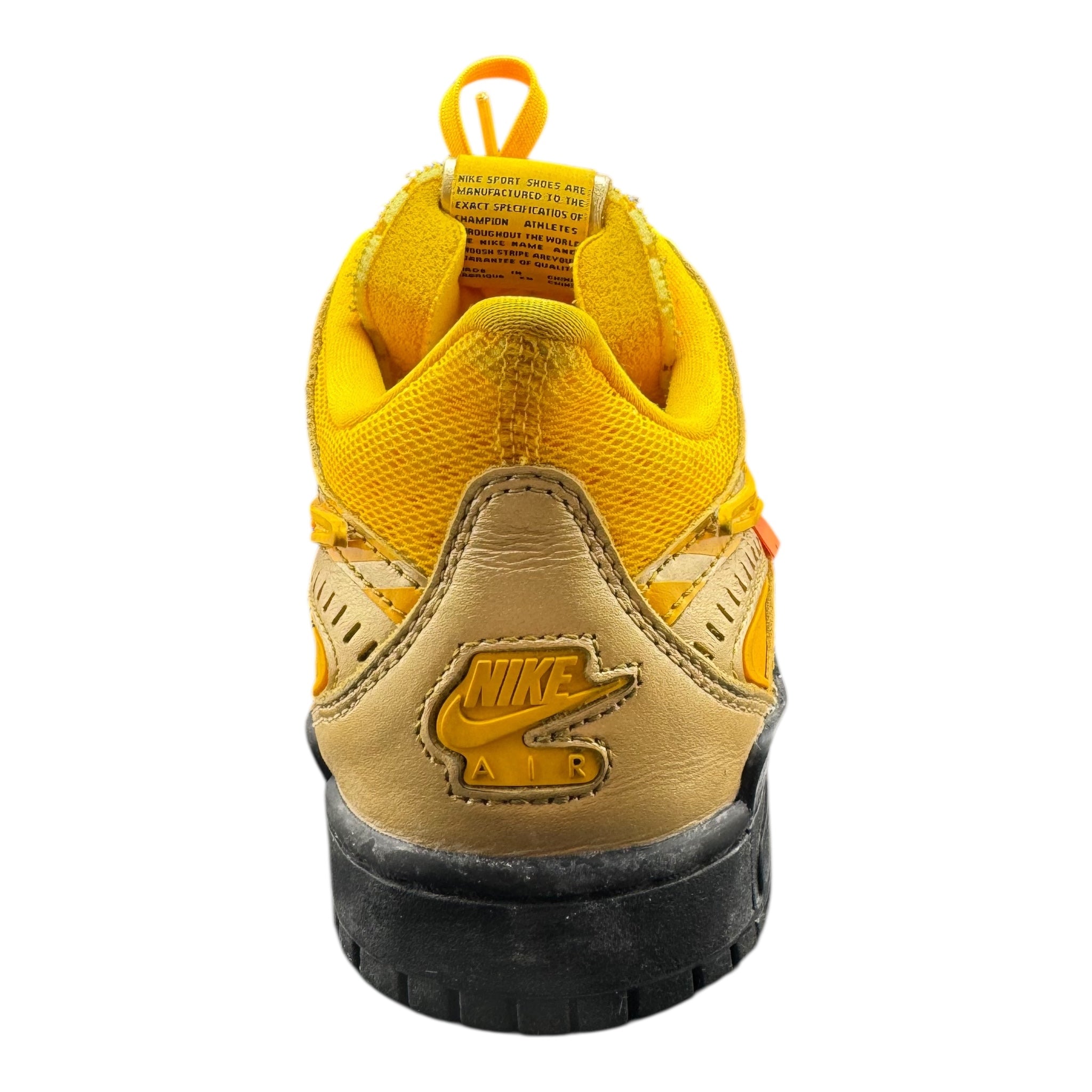 Nike Air Rubber Dunk Off-White university gold yellow (43EU)