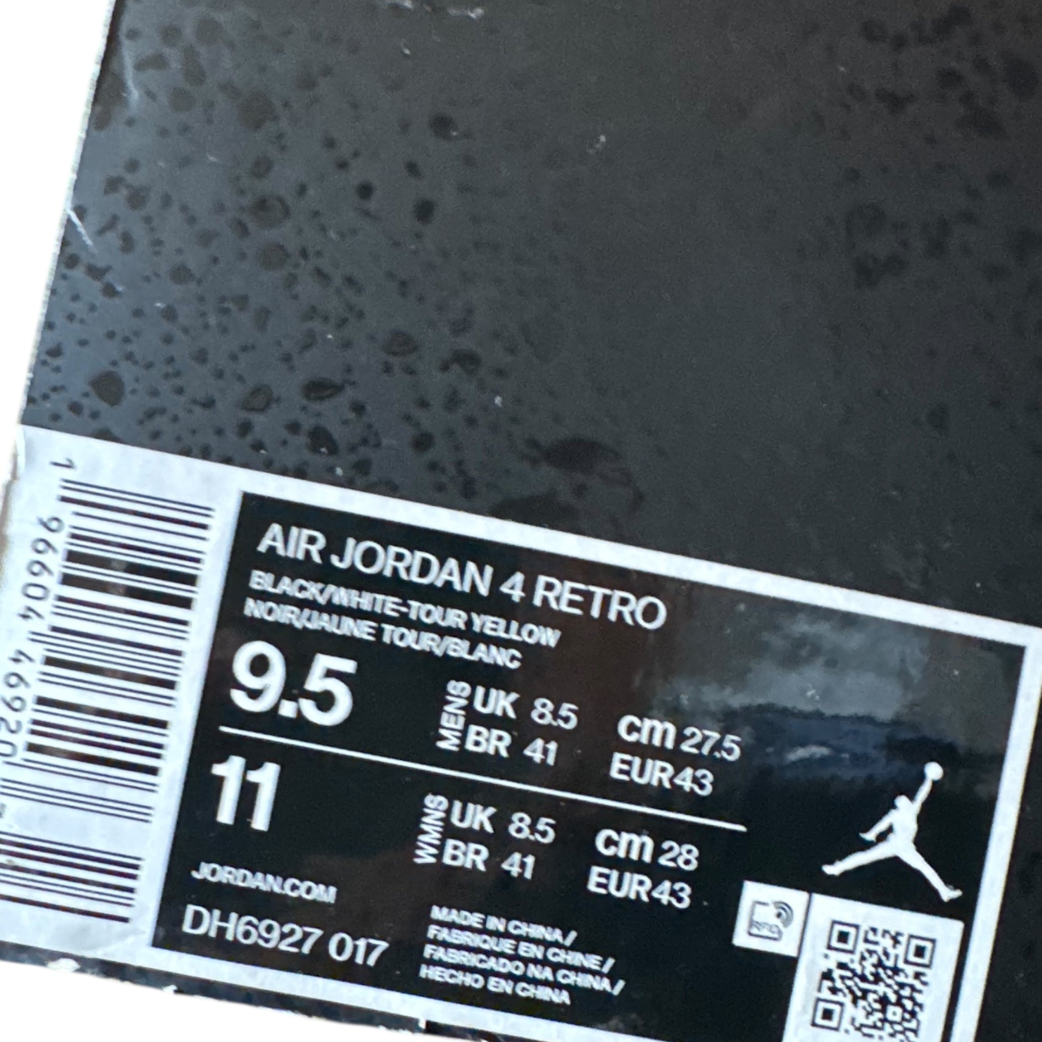 Jordan 4 Yellow Thunder (43EU)