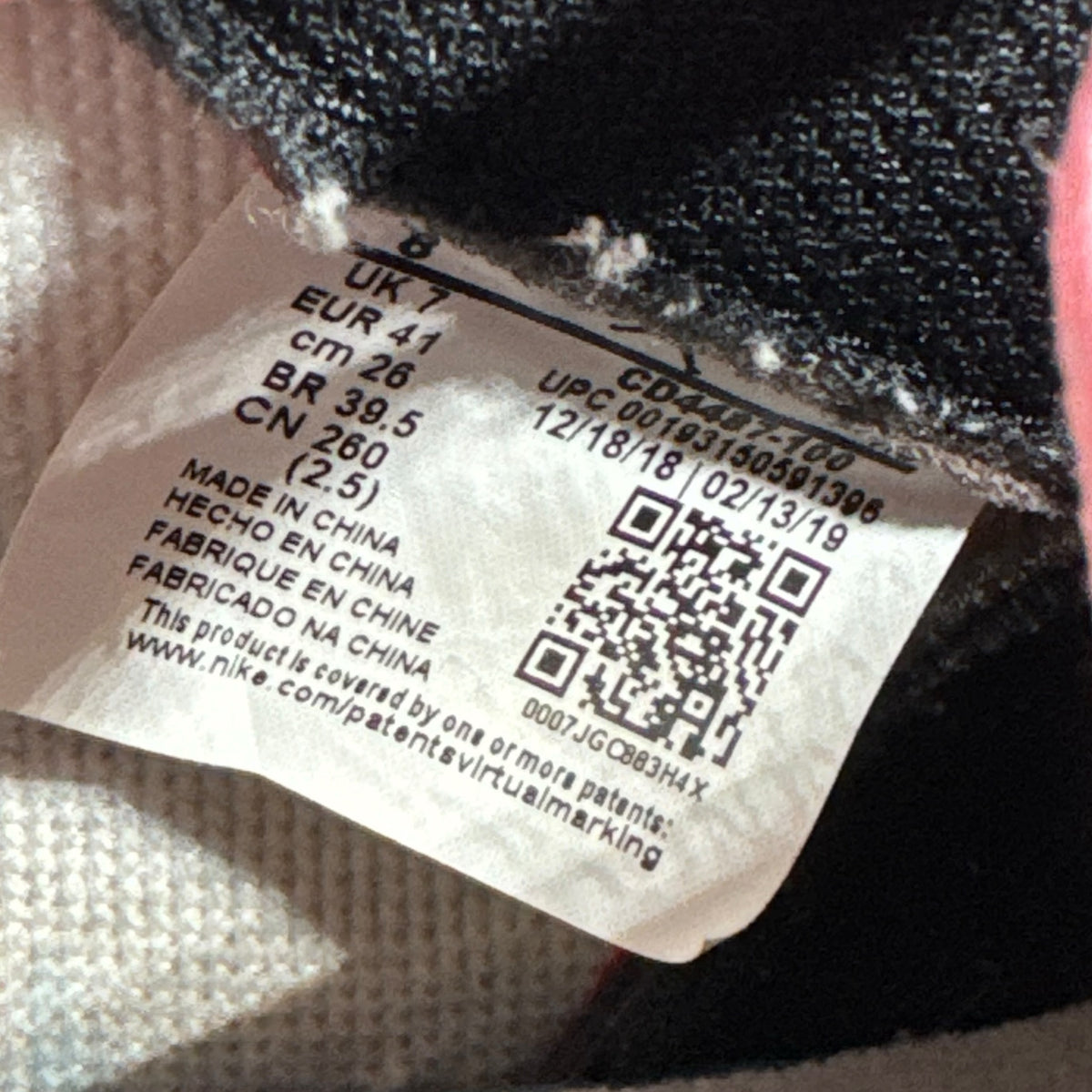 Jordan One High Travis Scott Mocha (41EU)
