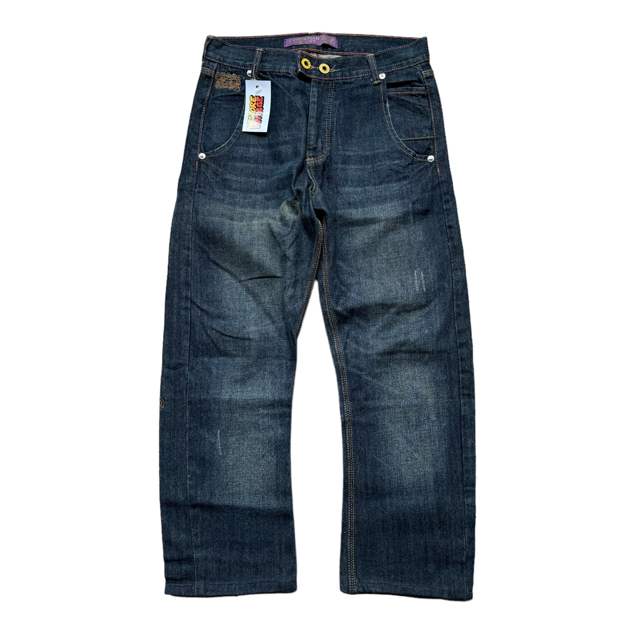 Christian Audigier Baggy-Jeans (S)