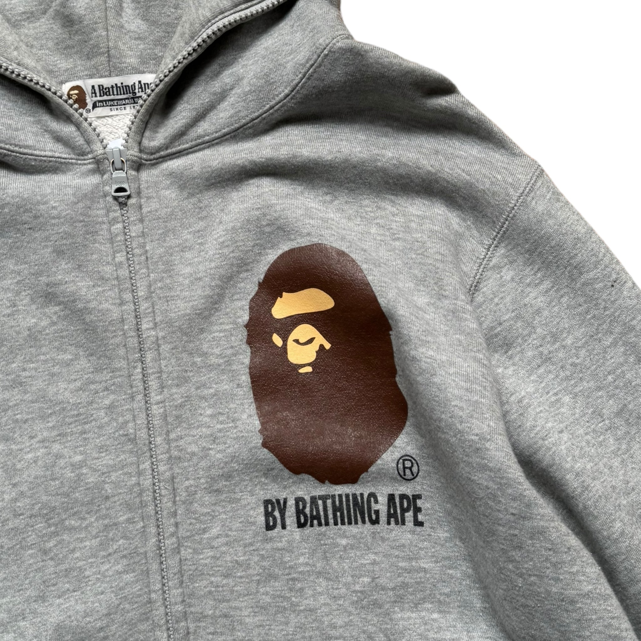 Bape Vintage-Sweatshirt mit durchgehendem Reißverschluss (M)