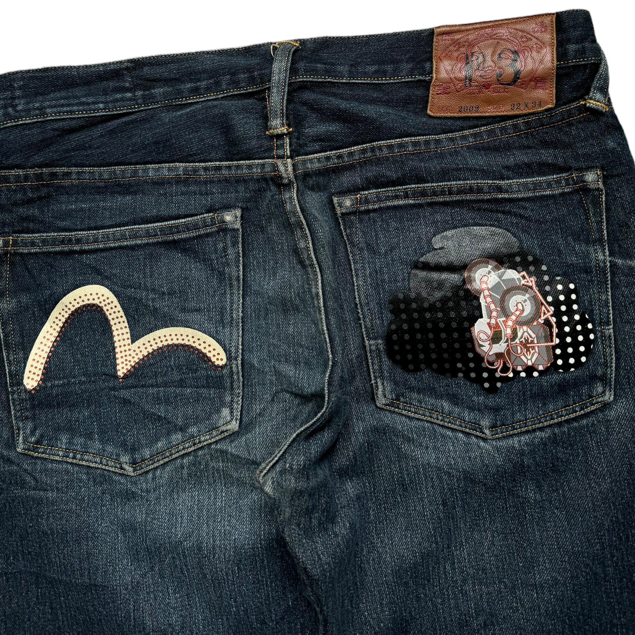 Jean baggy Evisu seagull (M)