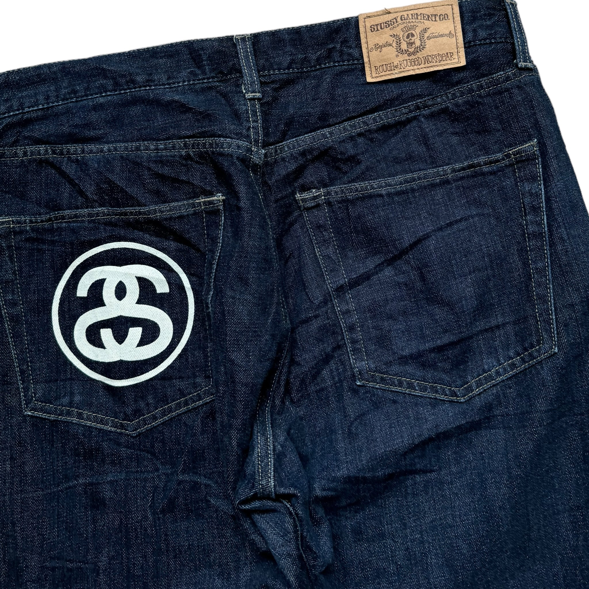 Jean baggy Stussy (L)