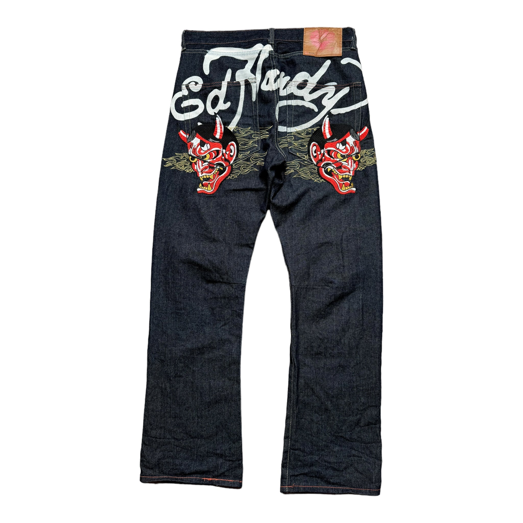 Jean baggy Ed Hardy (L)