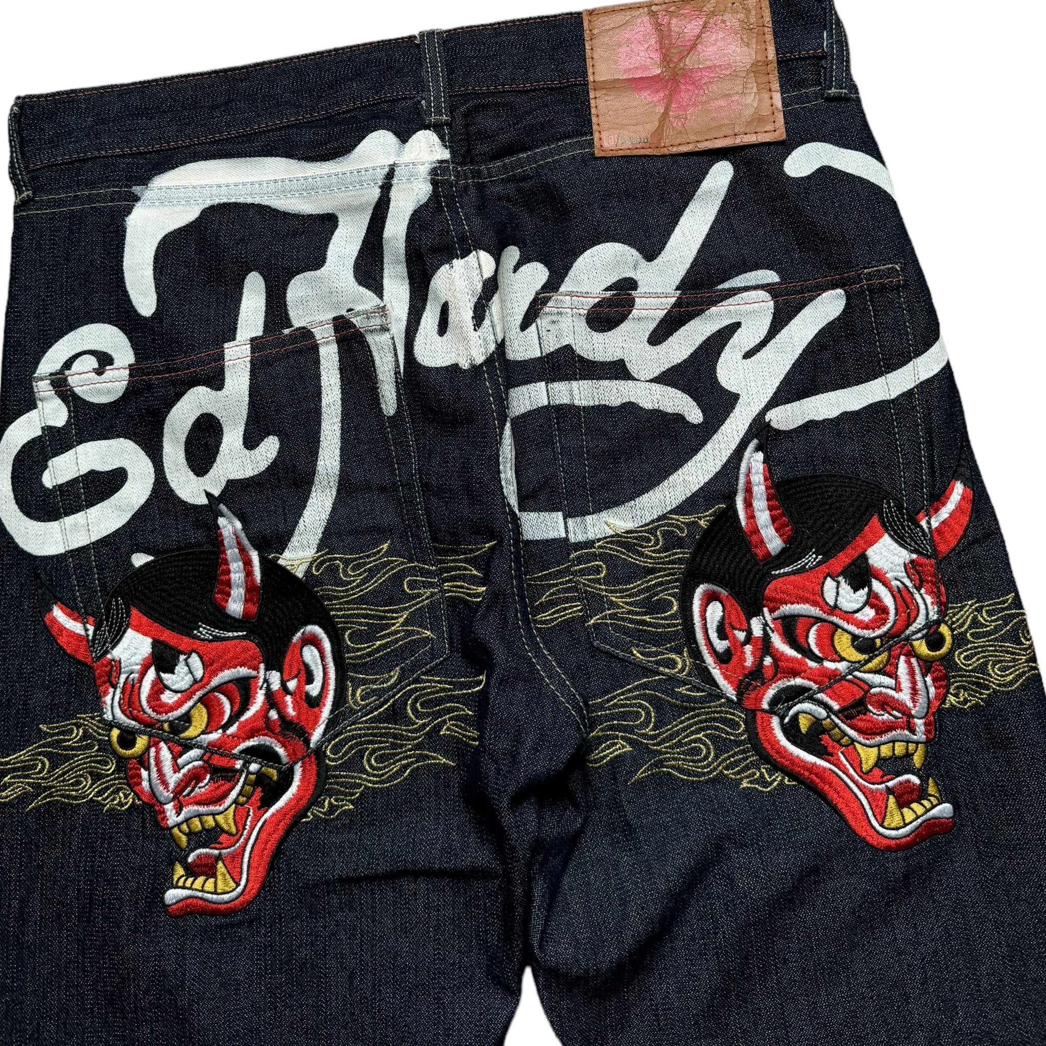 Jean baggy Ed Hardy (L)