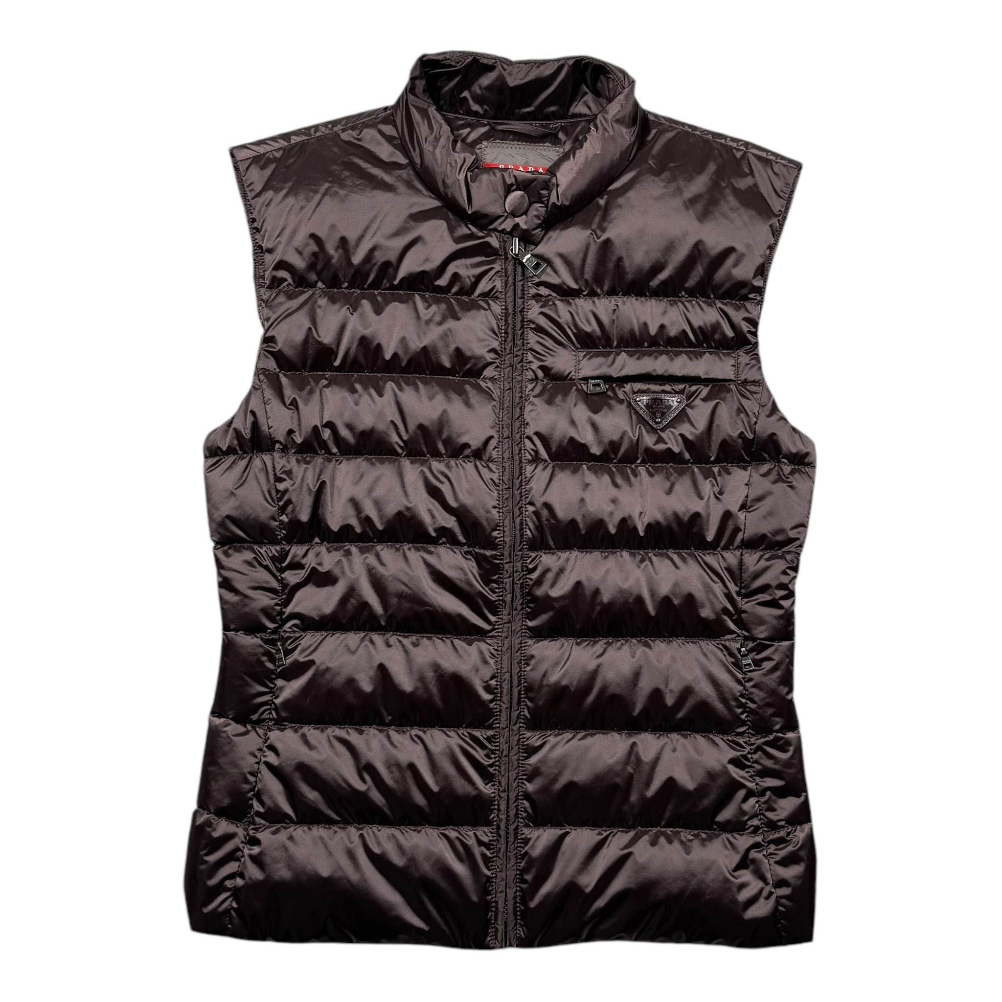 Prada Sport women's sleeveless down jacket (S)