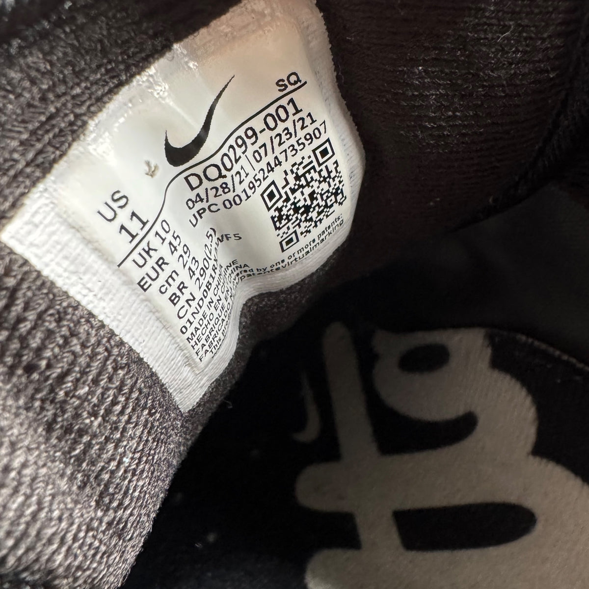 Air Max One Patta Black (45EU)