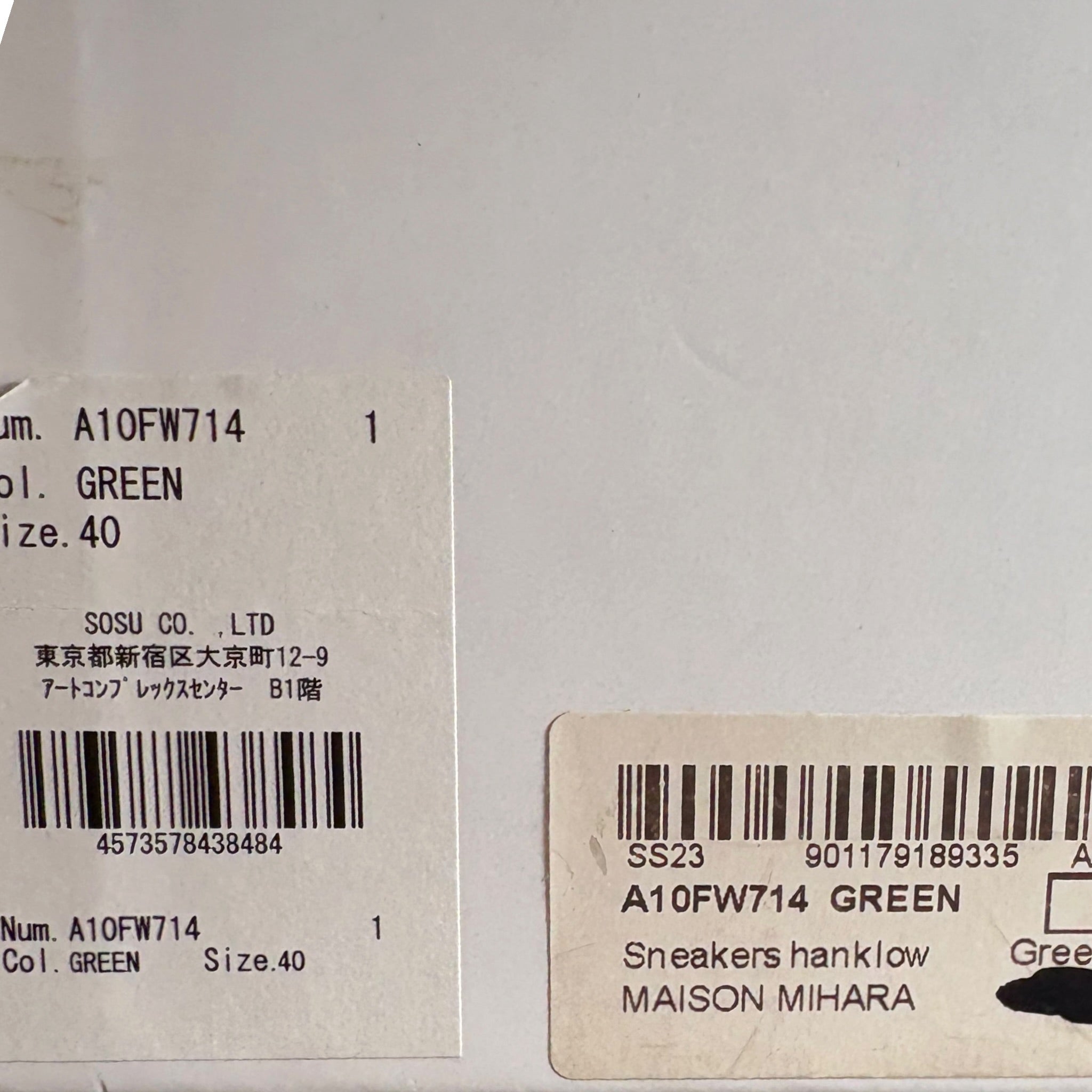 Maison Mihara Yasuhiro Hank (40EU)
