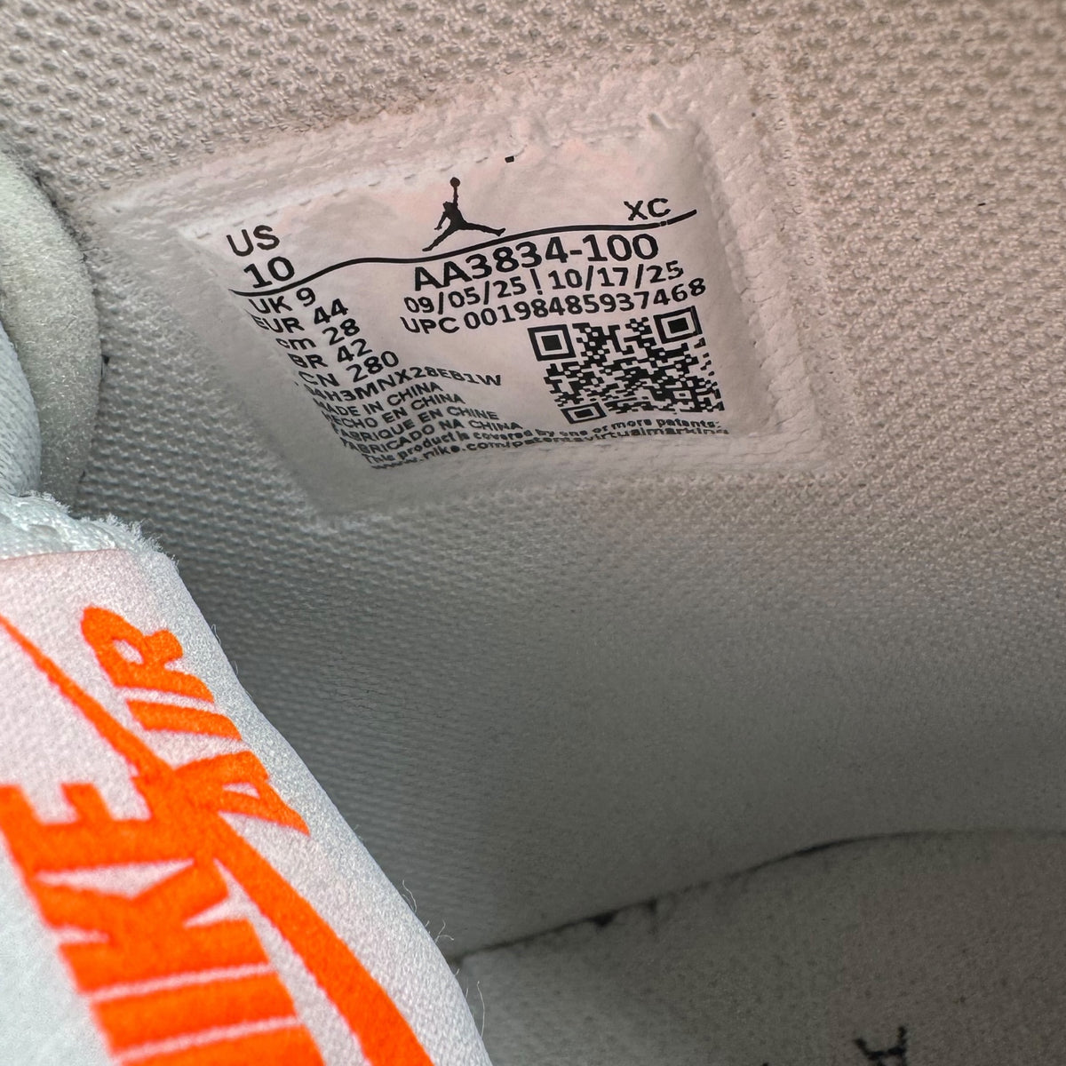 Jordan One High Off-White Alaska (44EU)