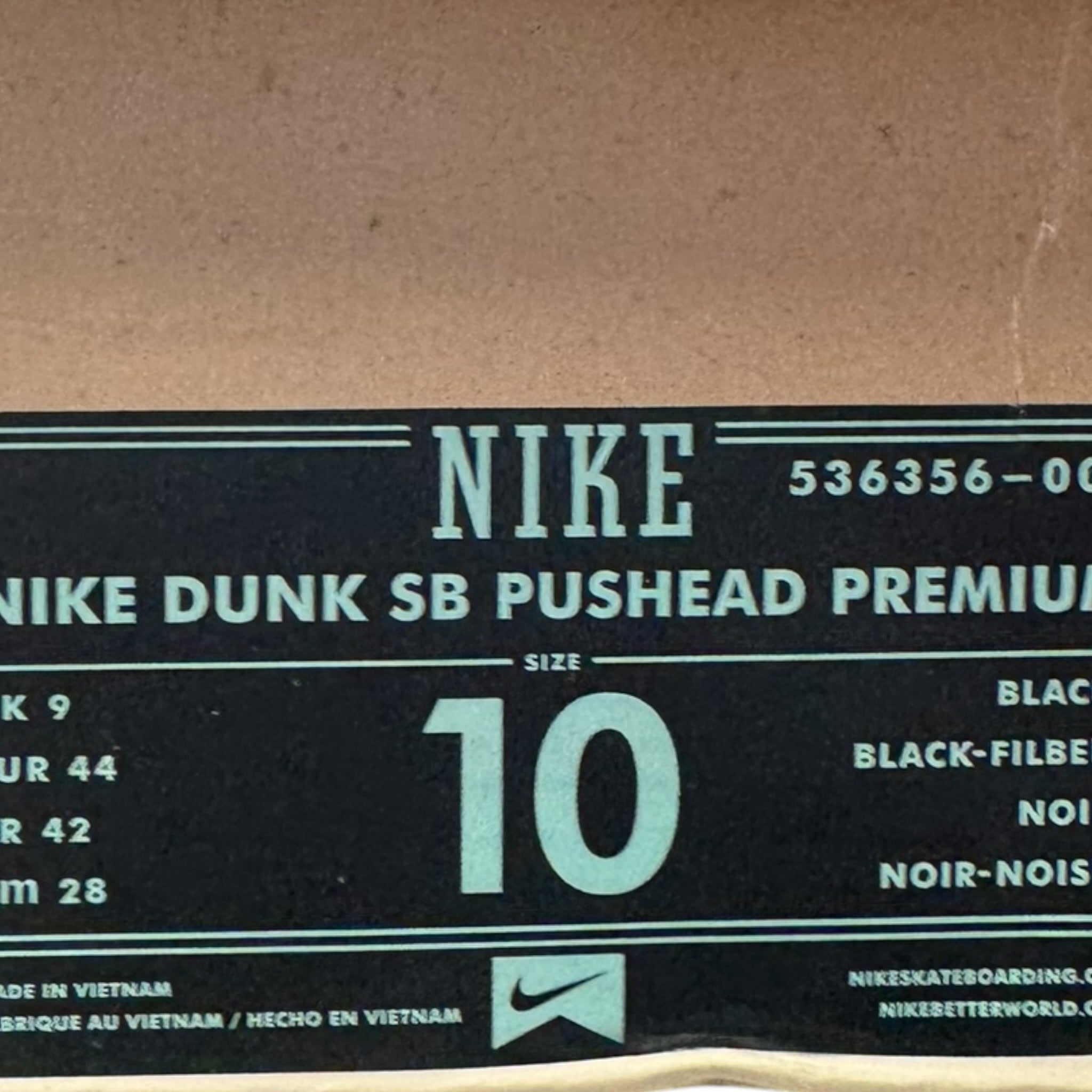 Dunk SB Pushead 2.0 2012 (44EU)