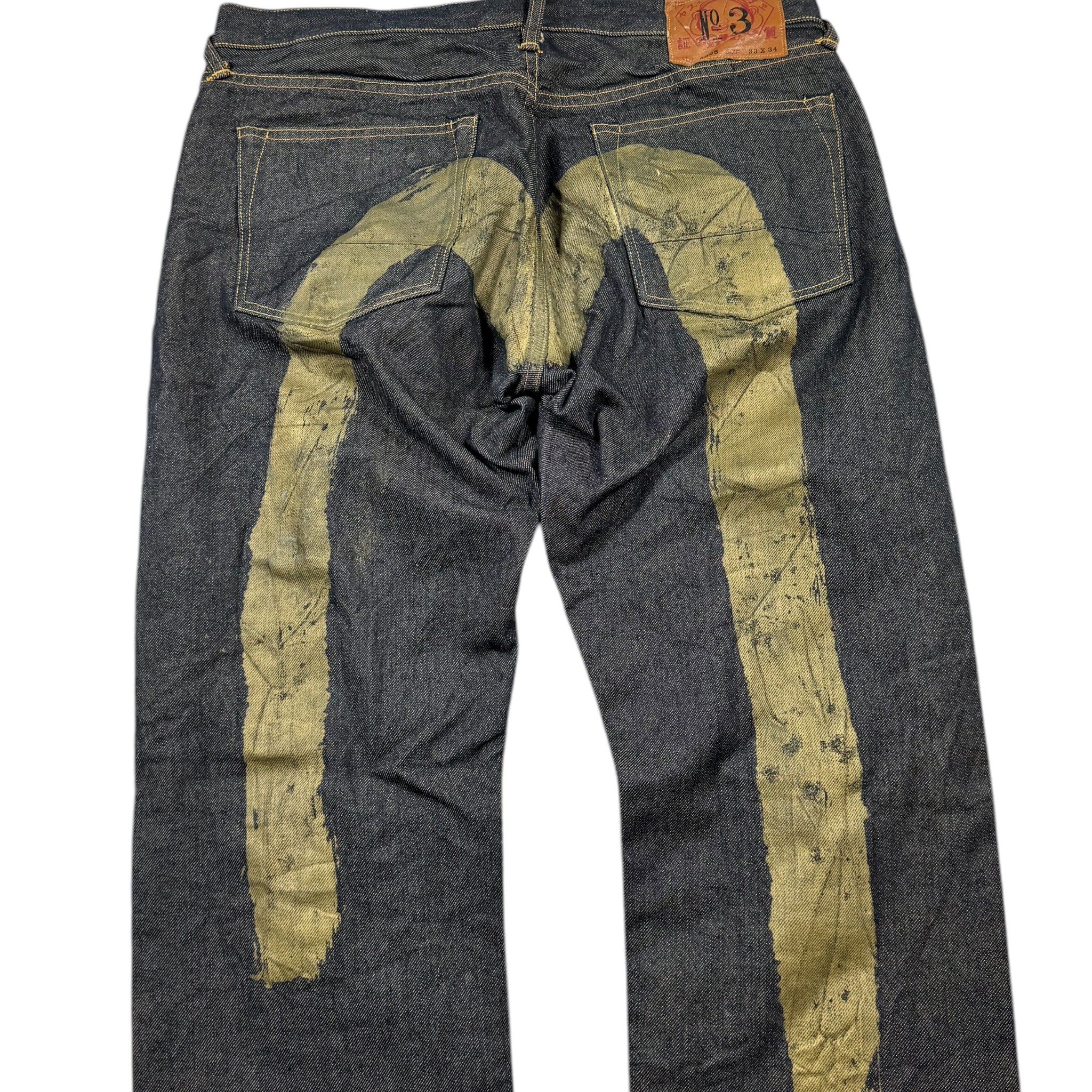 Jean baggy Evisu daicock (M)