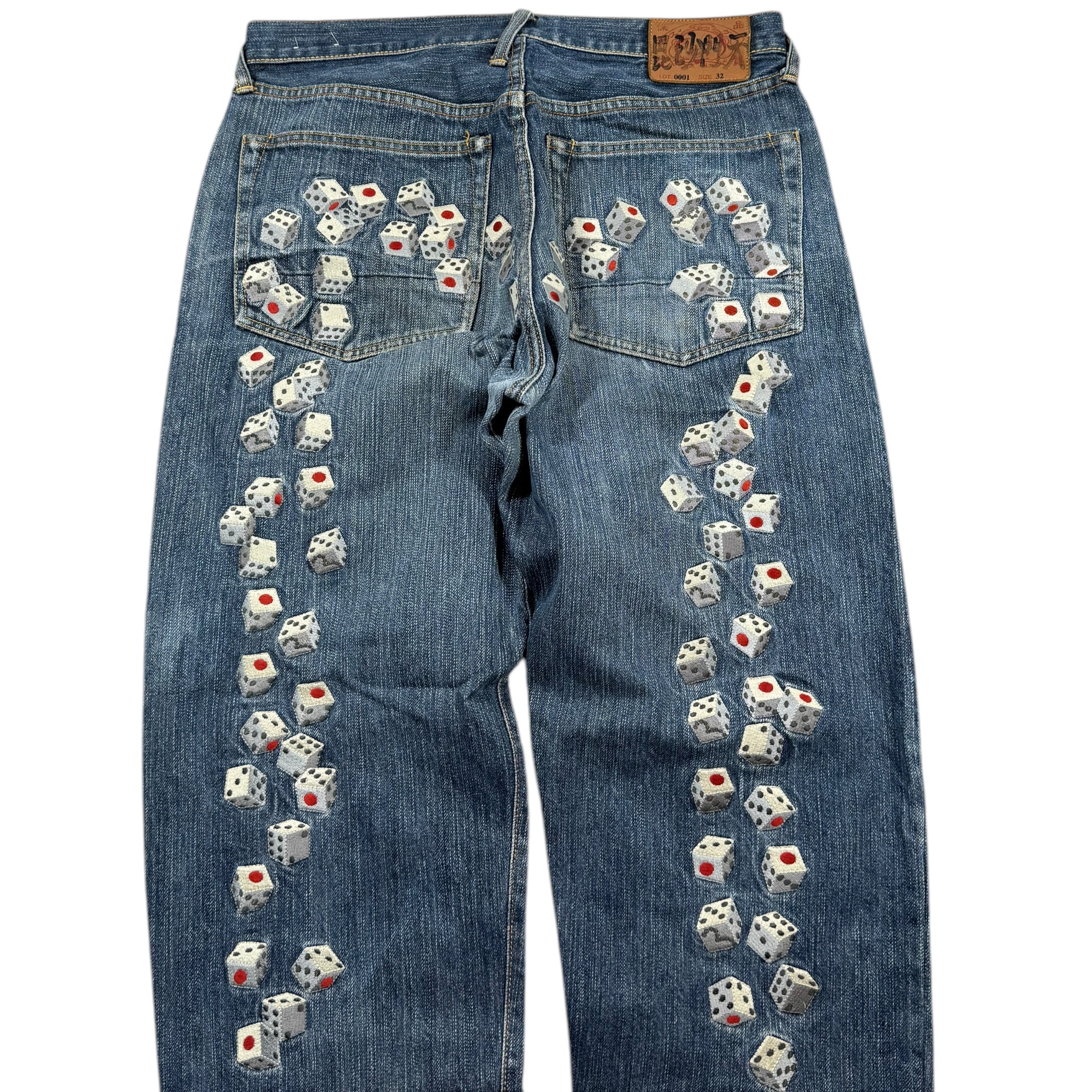 Jean baggy Evisu daicock (M)