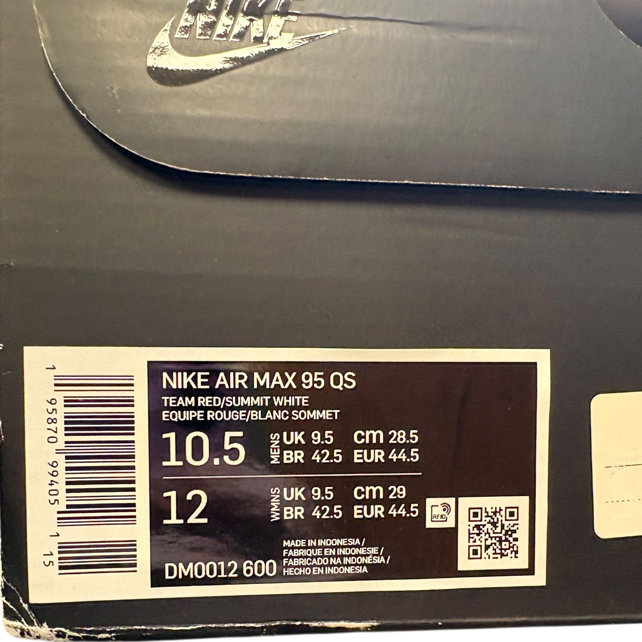 Air Max 95 Anatomy of Air (44.5EU)