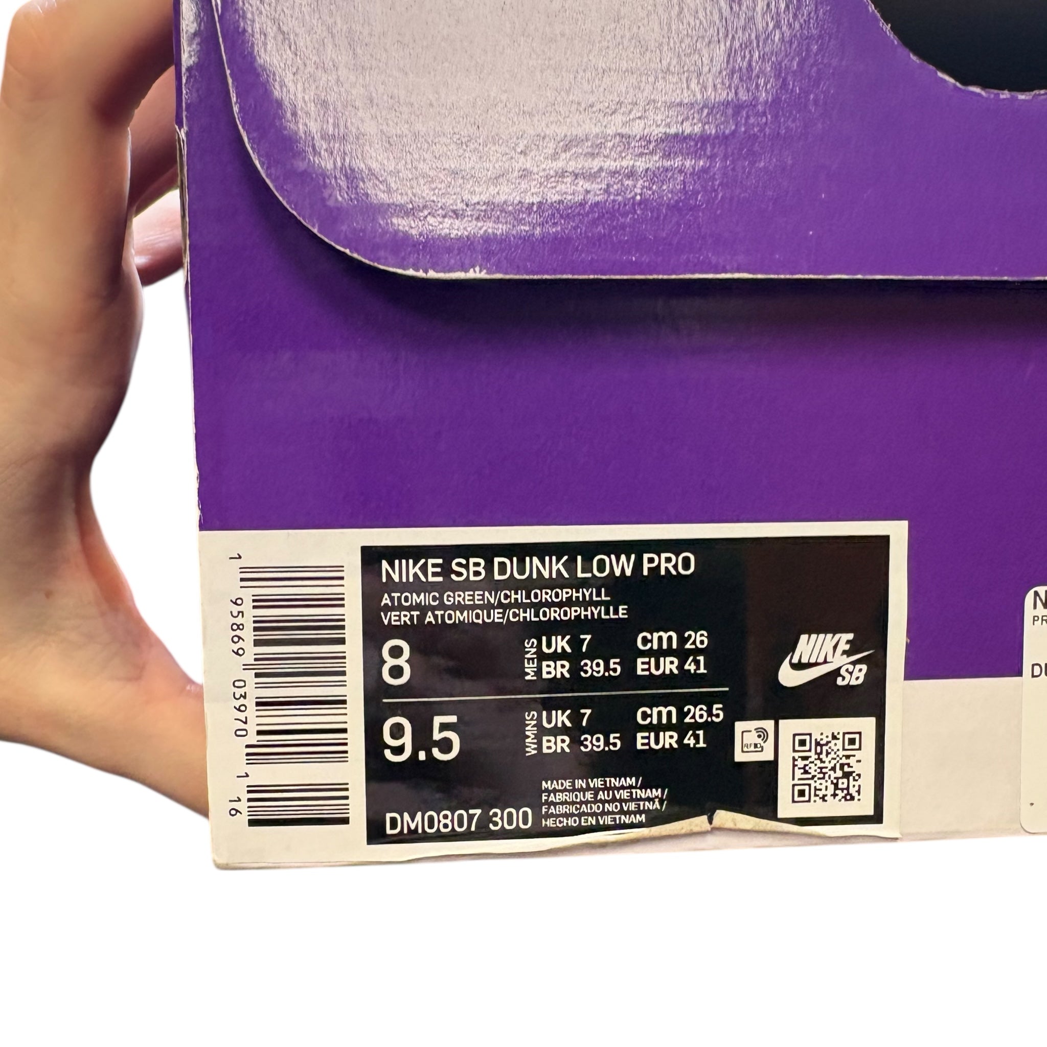 Dunk SB Green Apple (41EU)