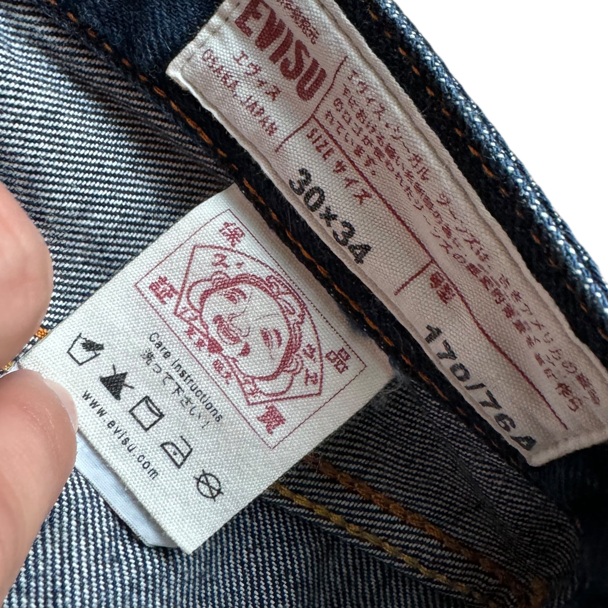 Baggy-Jeans von Daicock Evisu (S)