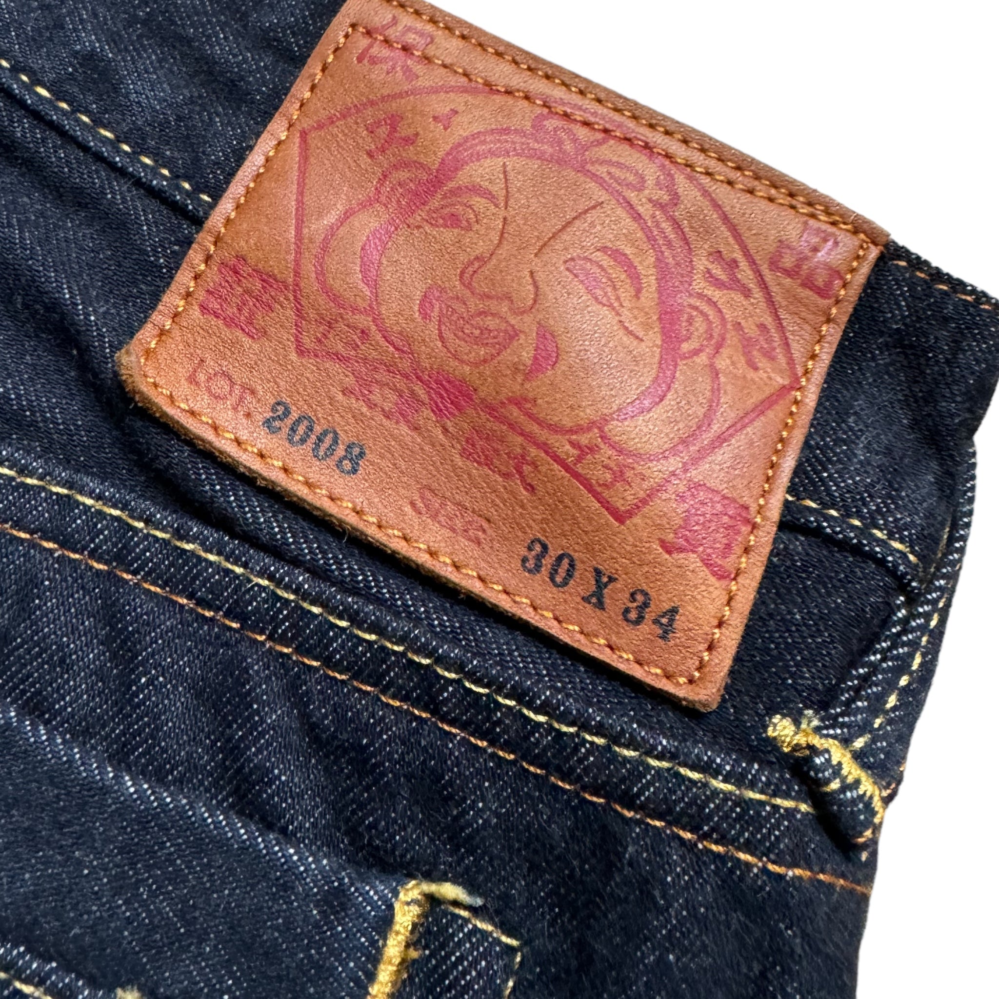 Baggy-Jeans von Daicock Evisu (S)