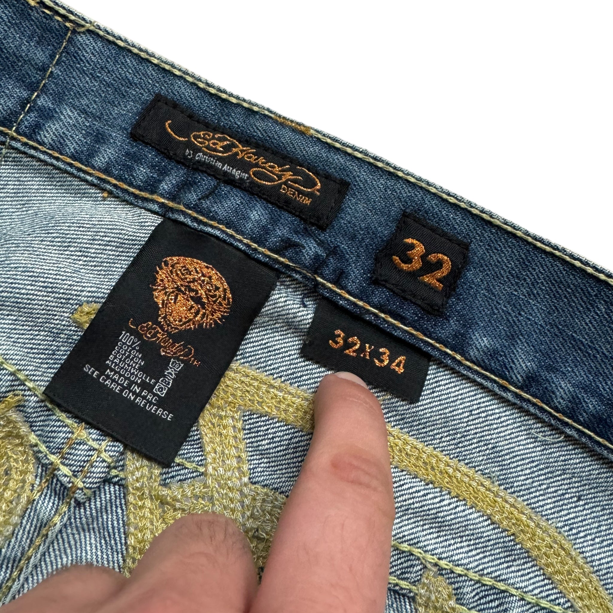 Jean baggy Ed Hardy (M)