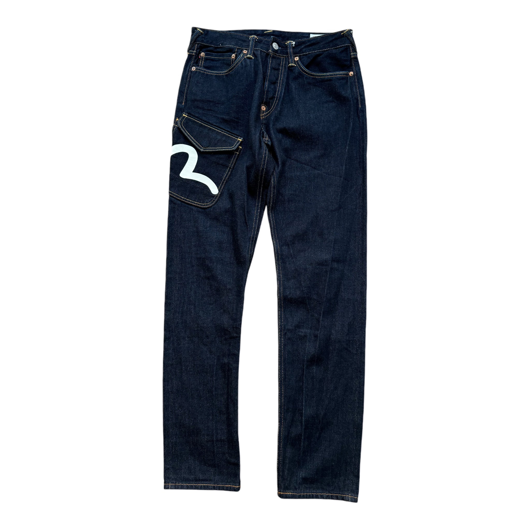 Jean baggy Evisu daicock (S)