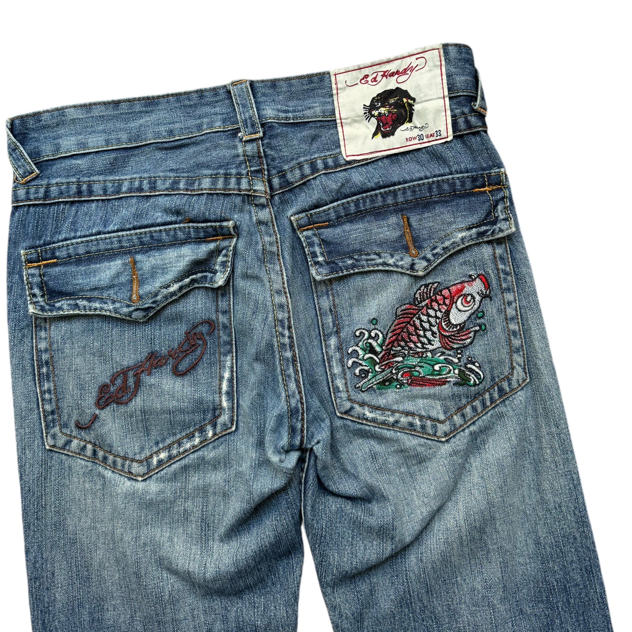 Jean Baggy Ed Hardy (M)