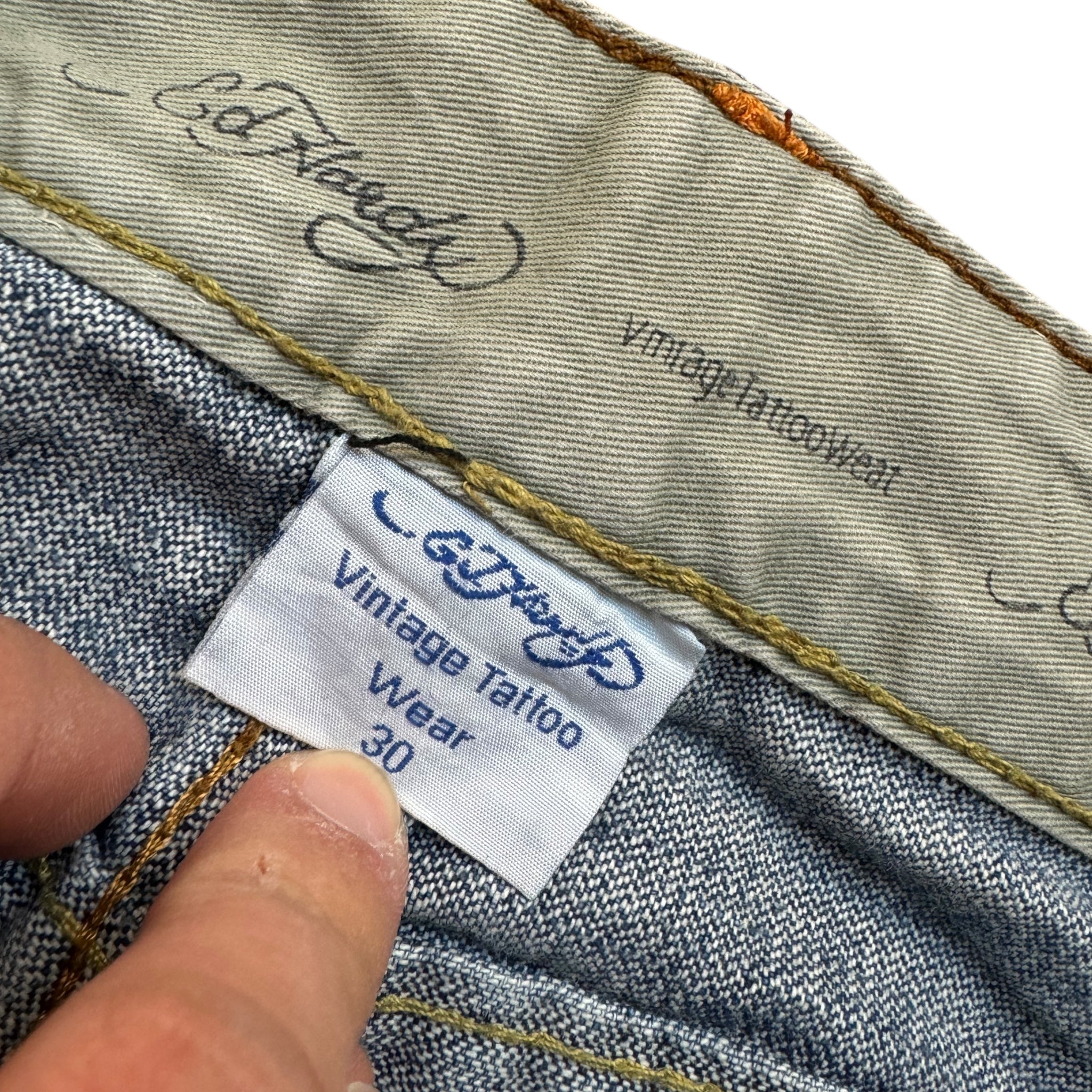 Ed Hardy baggy jeans (M)