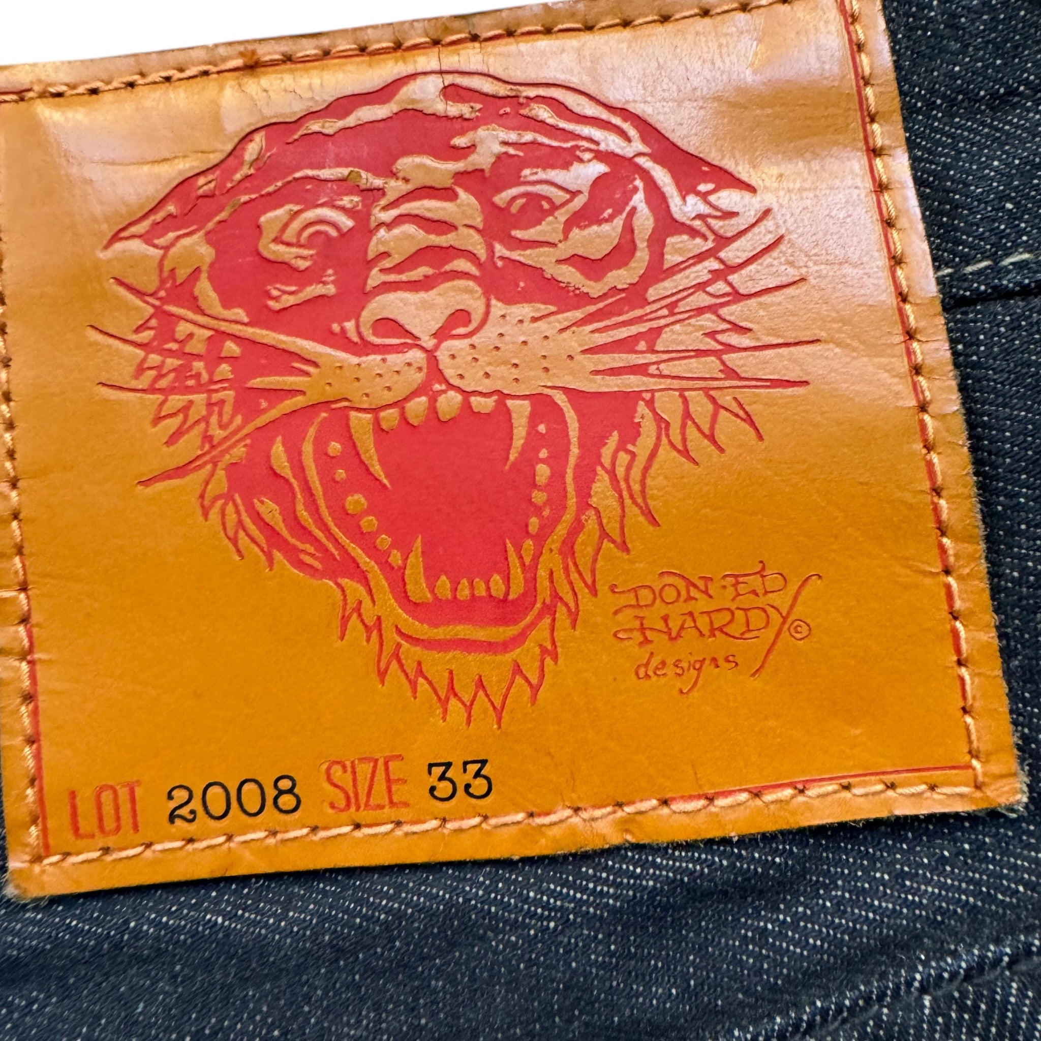 Ed Hardy baggy jeans (M)