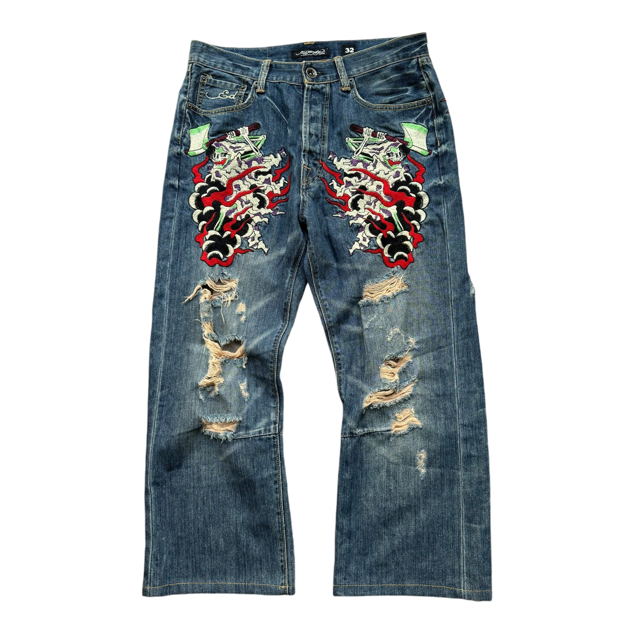 Jean baggy Ed Hardy (M)