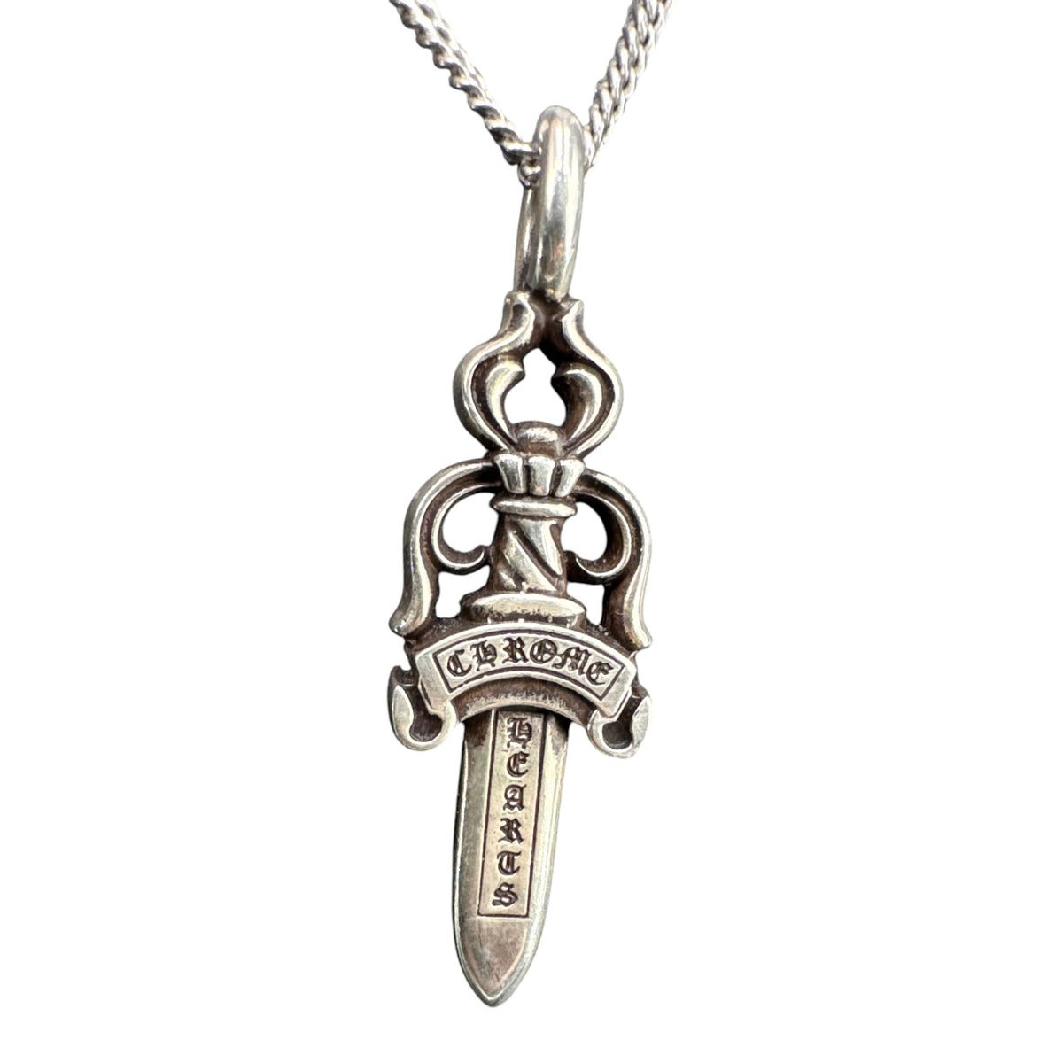 Double Dagger Pendant Chrome Hearts