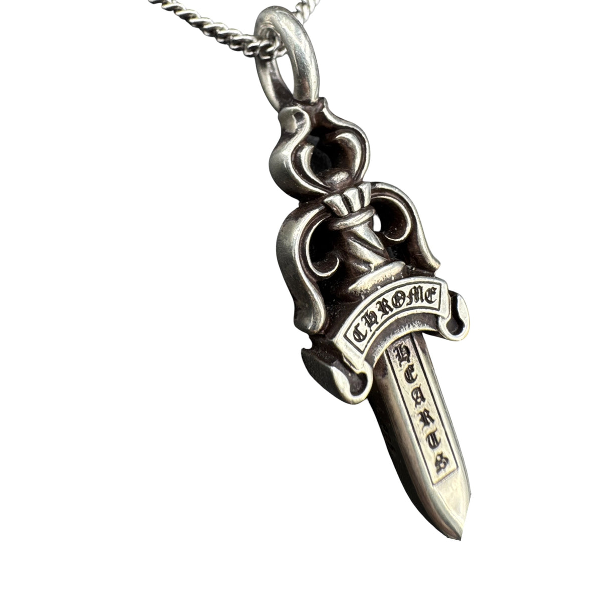 Double Dagger Pendant Chrome Hearts