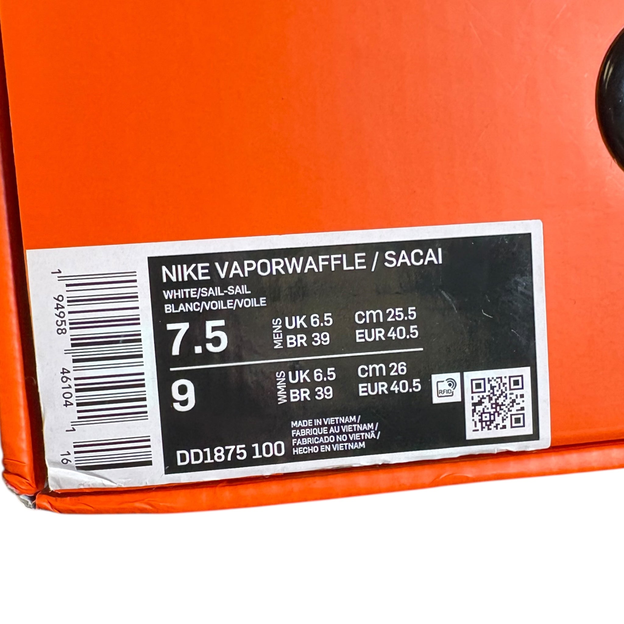 Sacai Vappor Waffle (40.5EU)