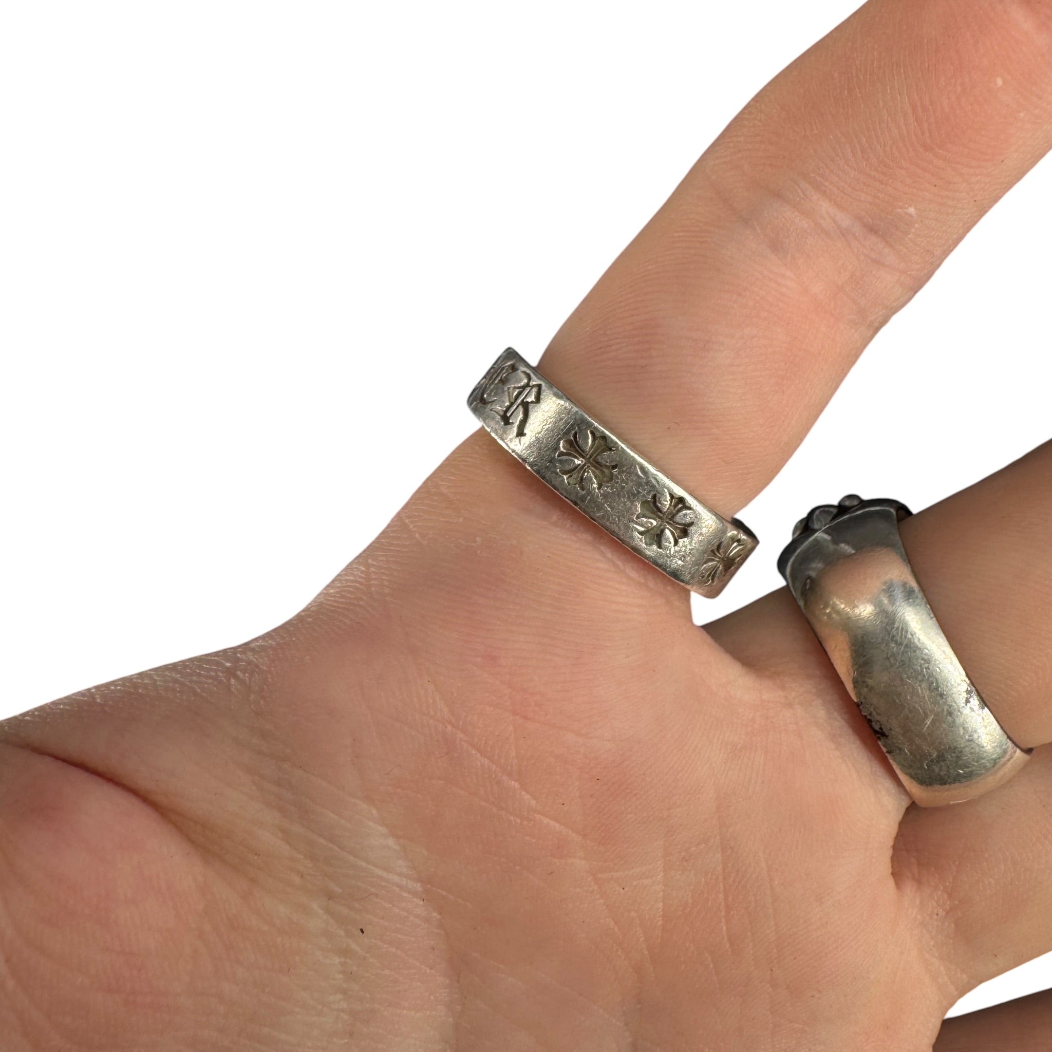 Chrome Hearts Forever Ring argent 925 (7US)