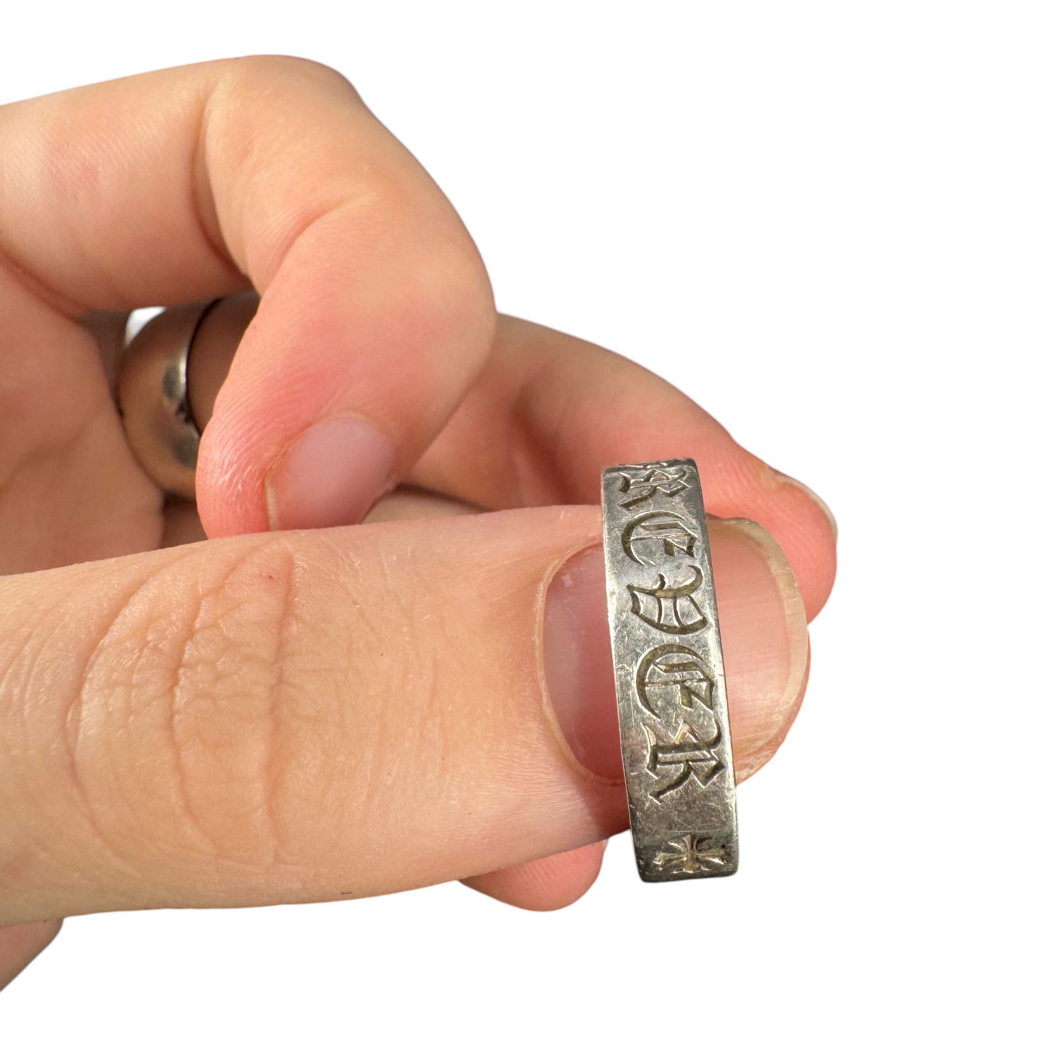 Chrome Hearts Forever Ring argent 925 (7US)