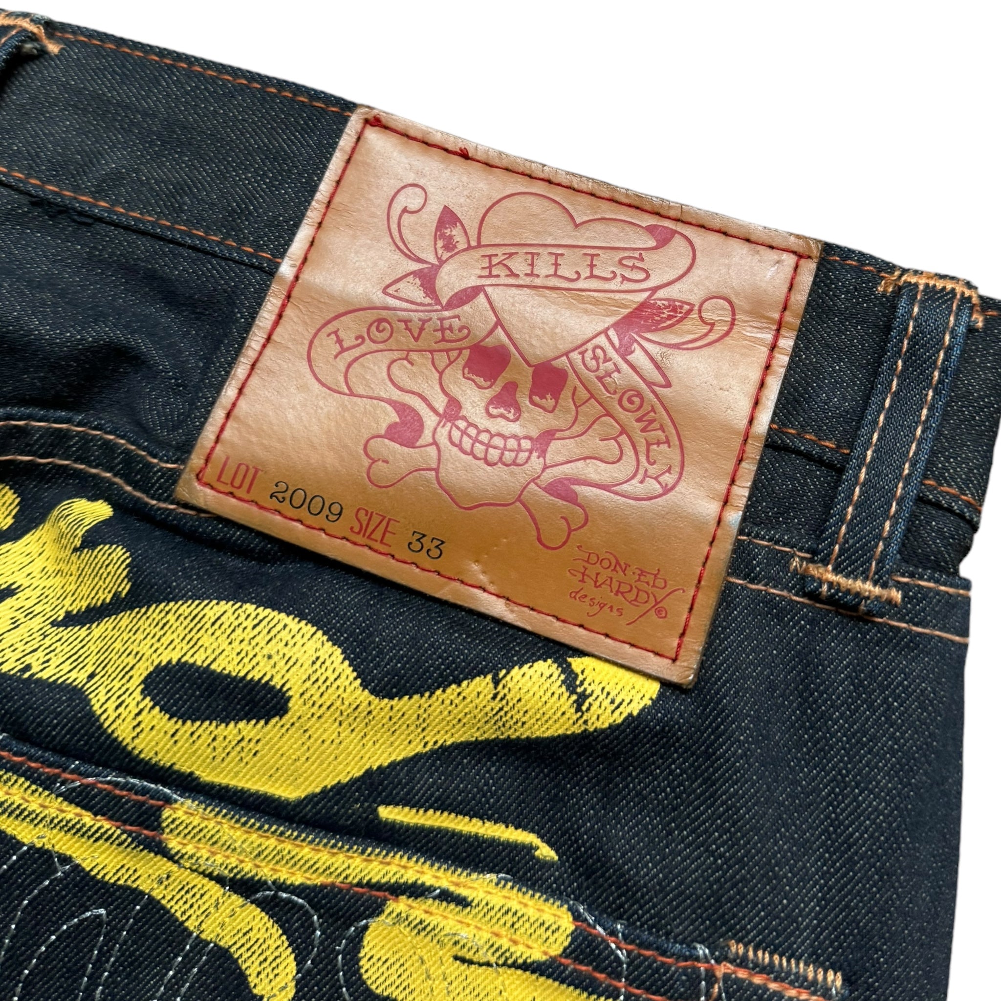 Jean baggy Ed Hardy (M)