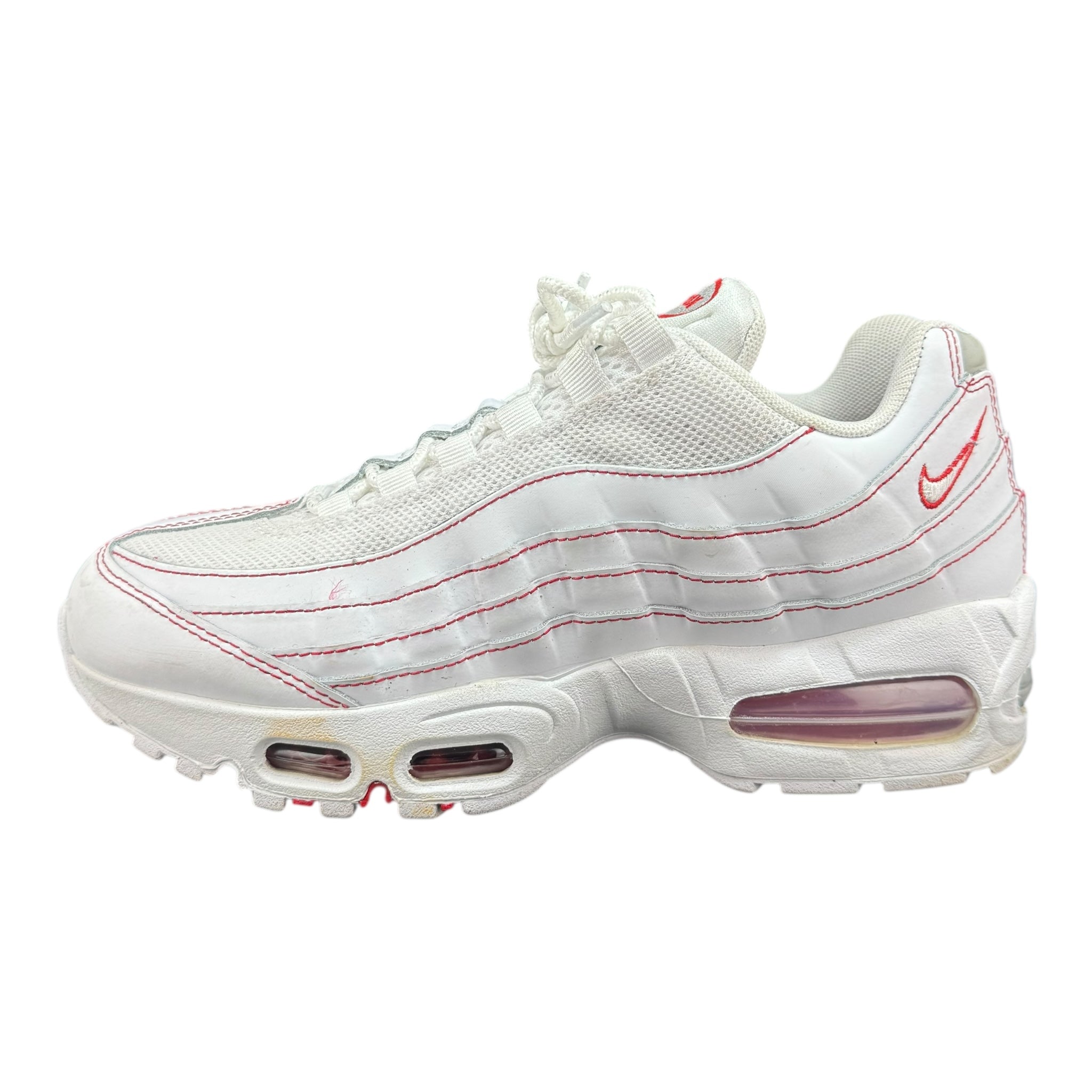 Air Max 95 White and Red (39EU)