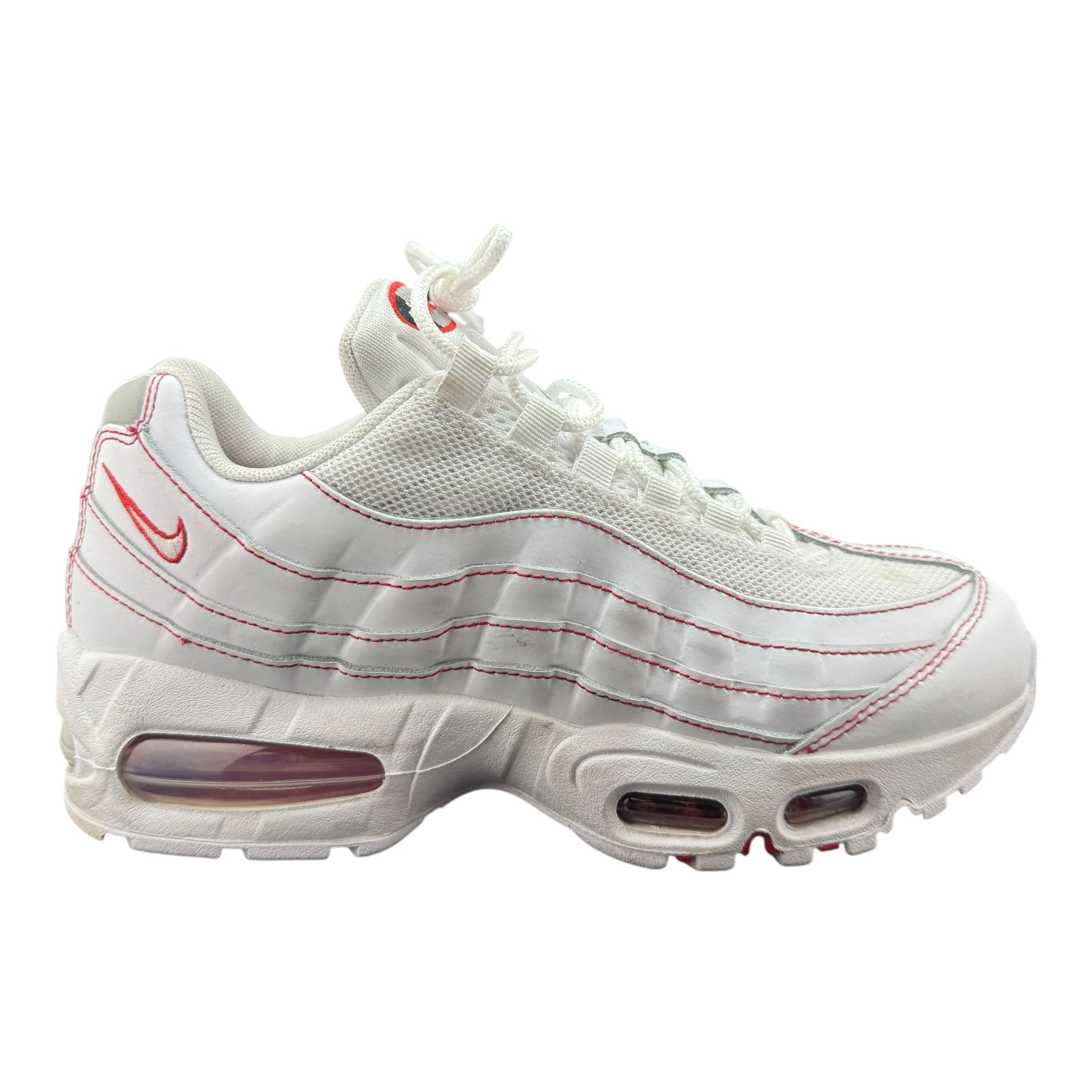 Air Max 95 White and Red (39EU)