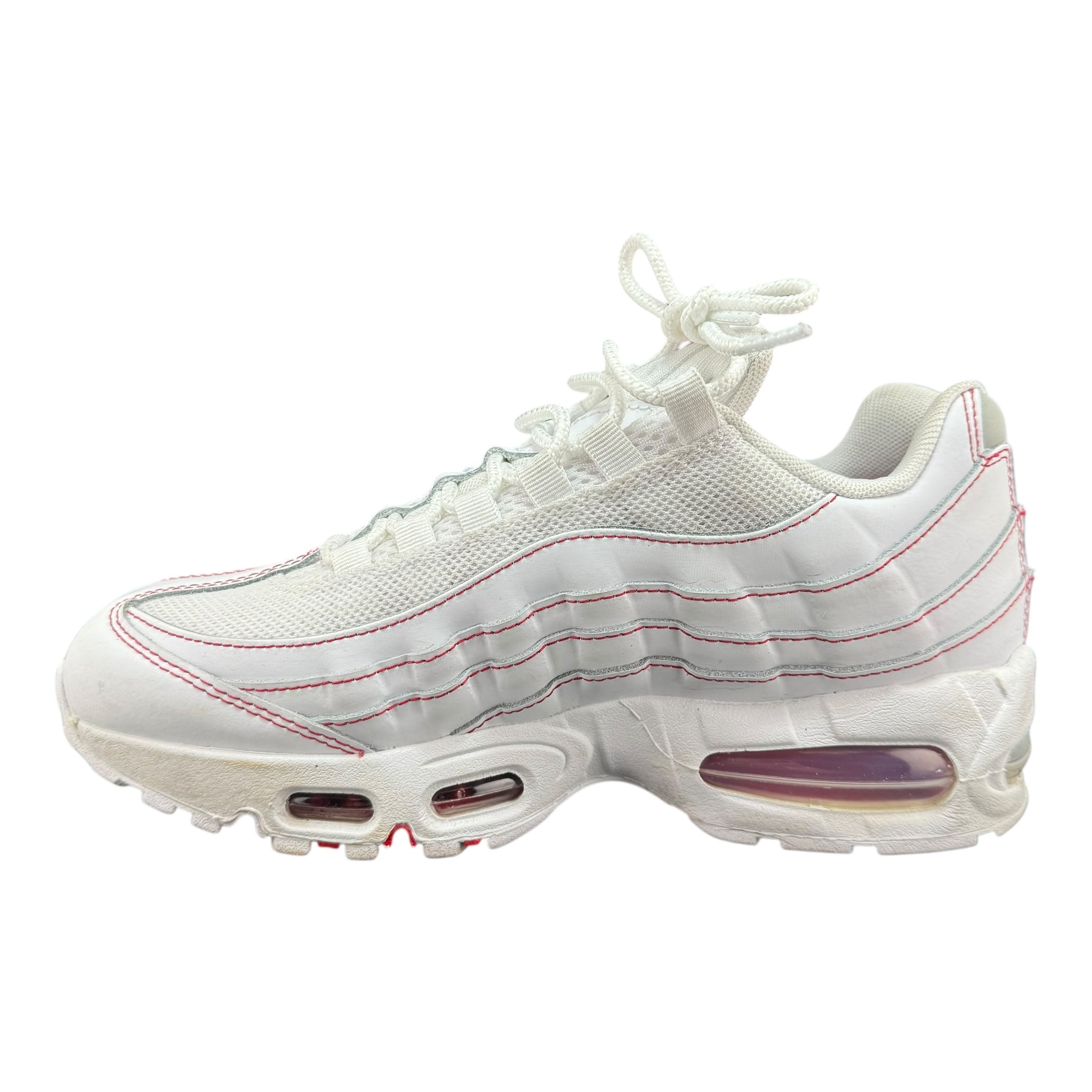 Air Max 95 White and Red (39EU)