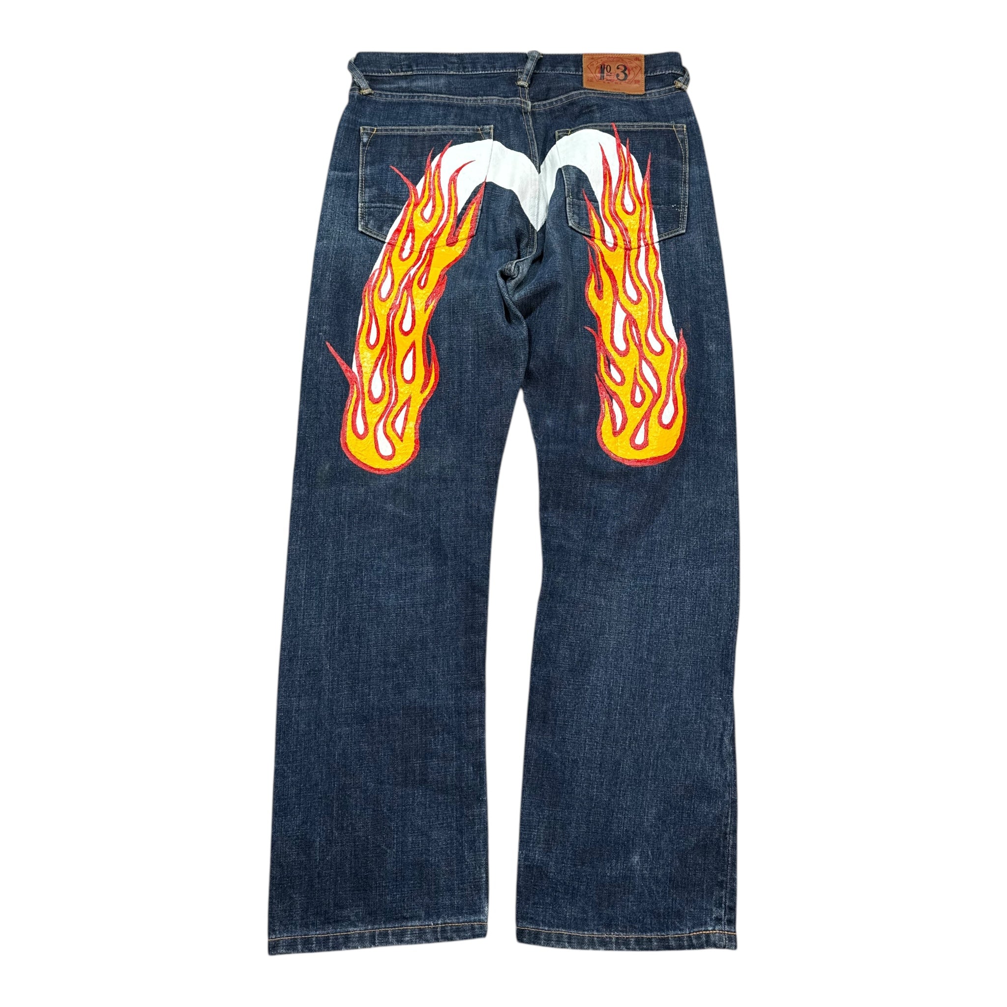 Jean baggy Evisu Daicock (L)