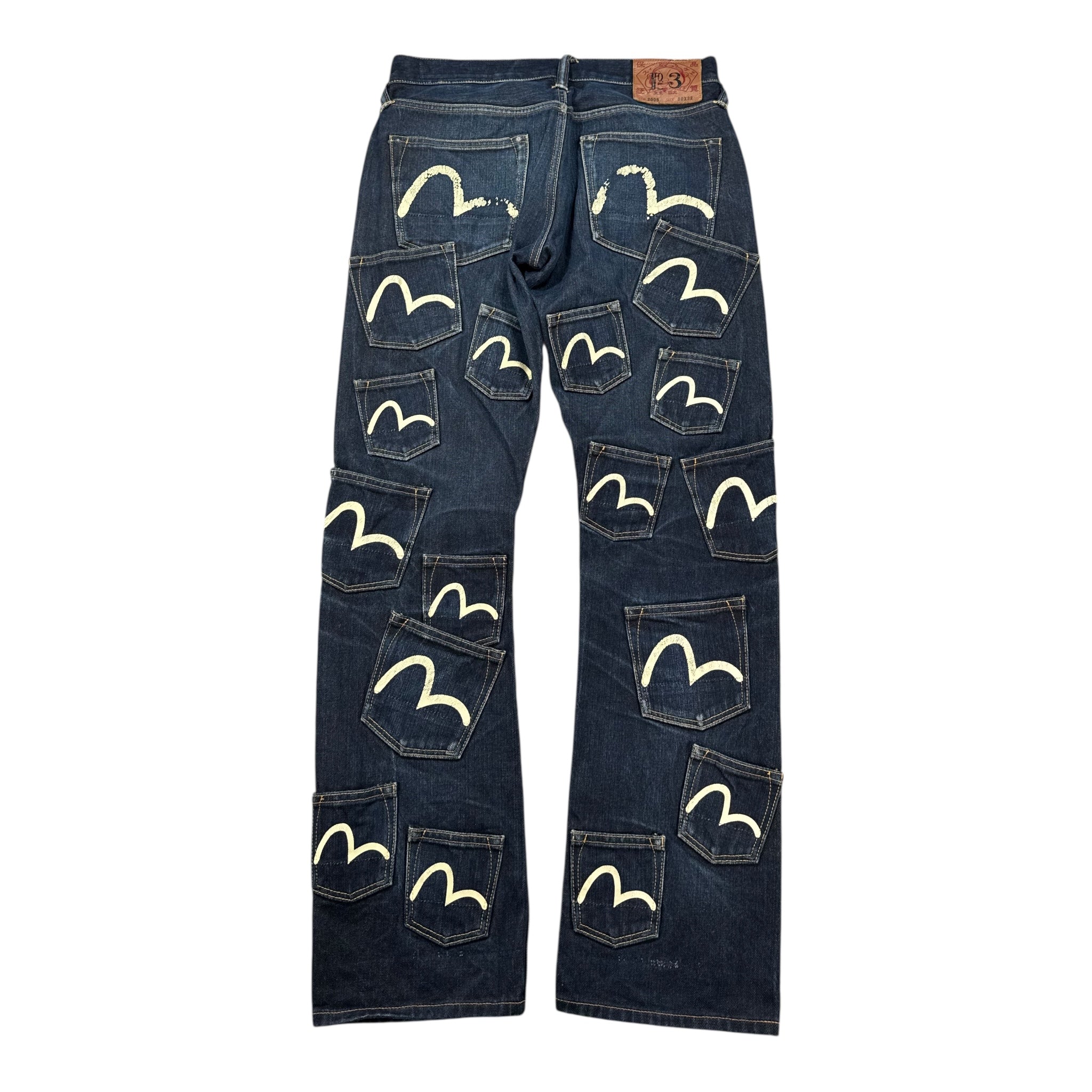 Jean baggy Evisu Multipocket (S)