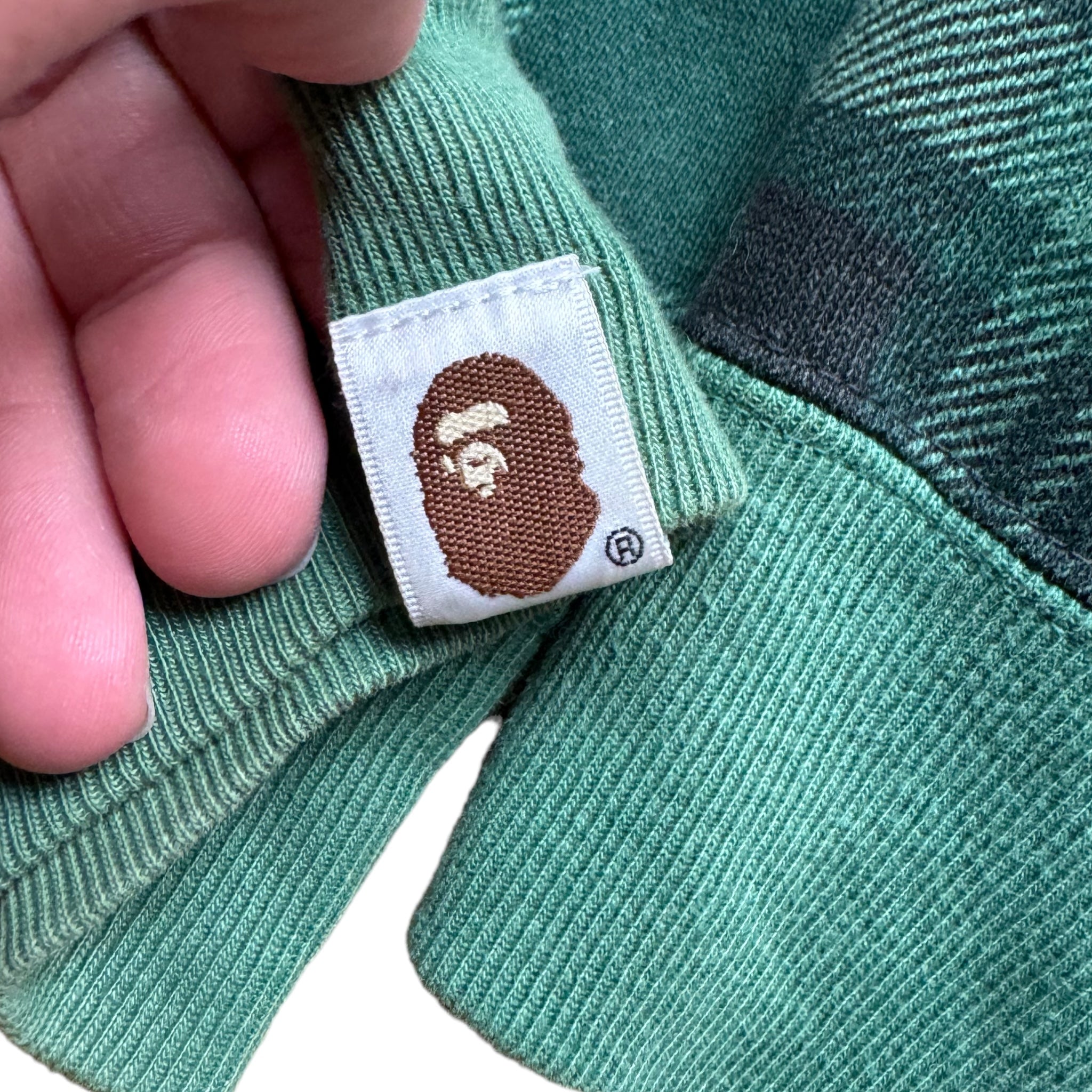 Sweatshirt mit durchgehendem Reißverschluss Bape Vintage (M)