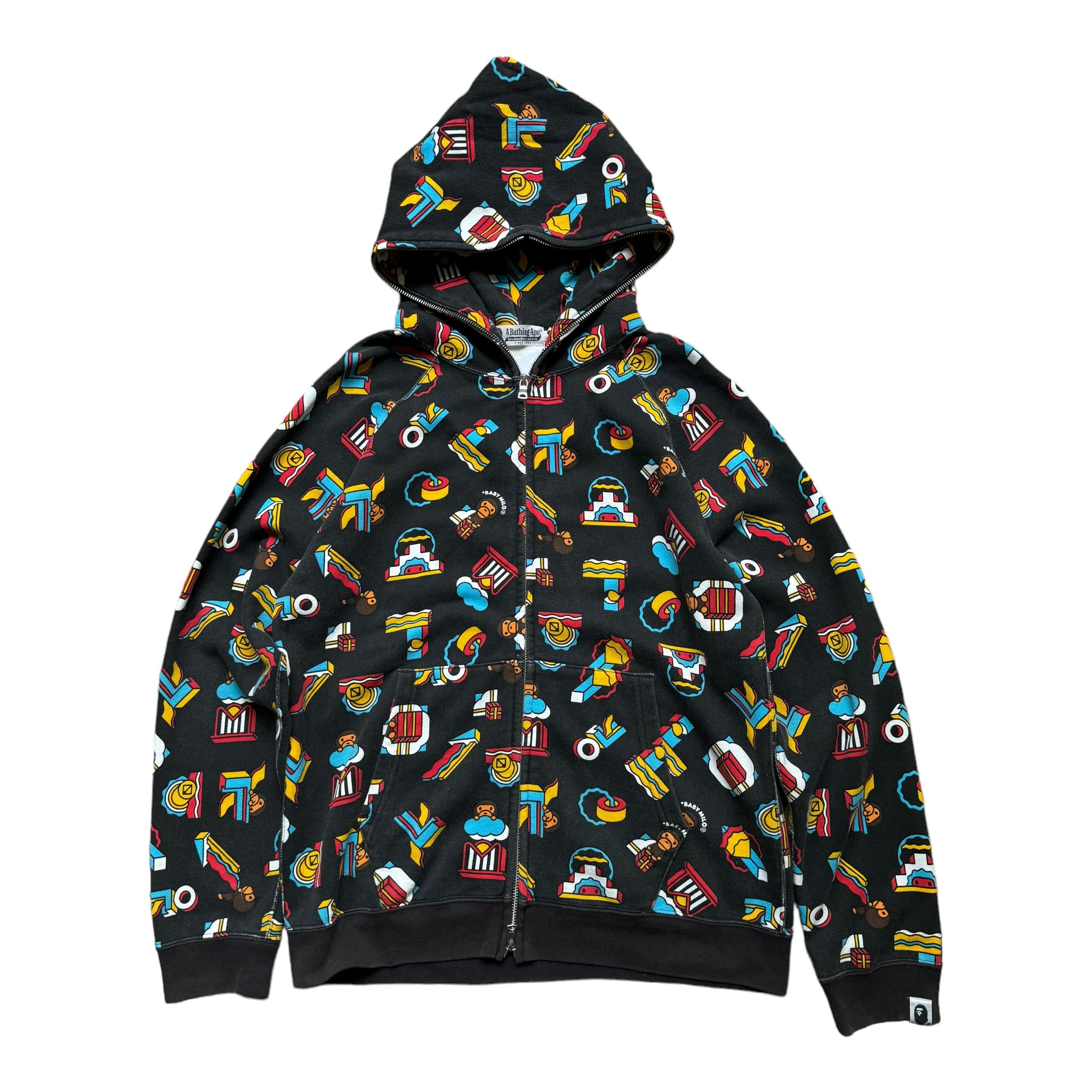 Sweatshirt mit durchgehendem Reißverschluss Bape Vintage (M)