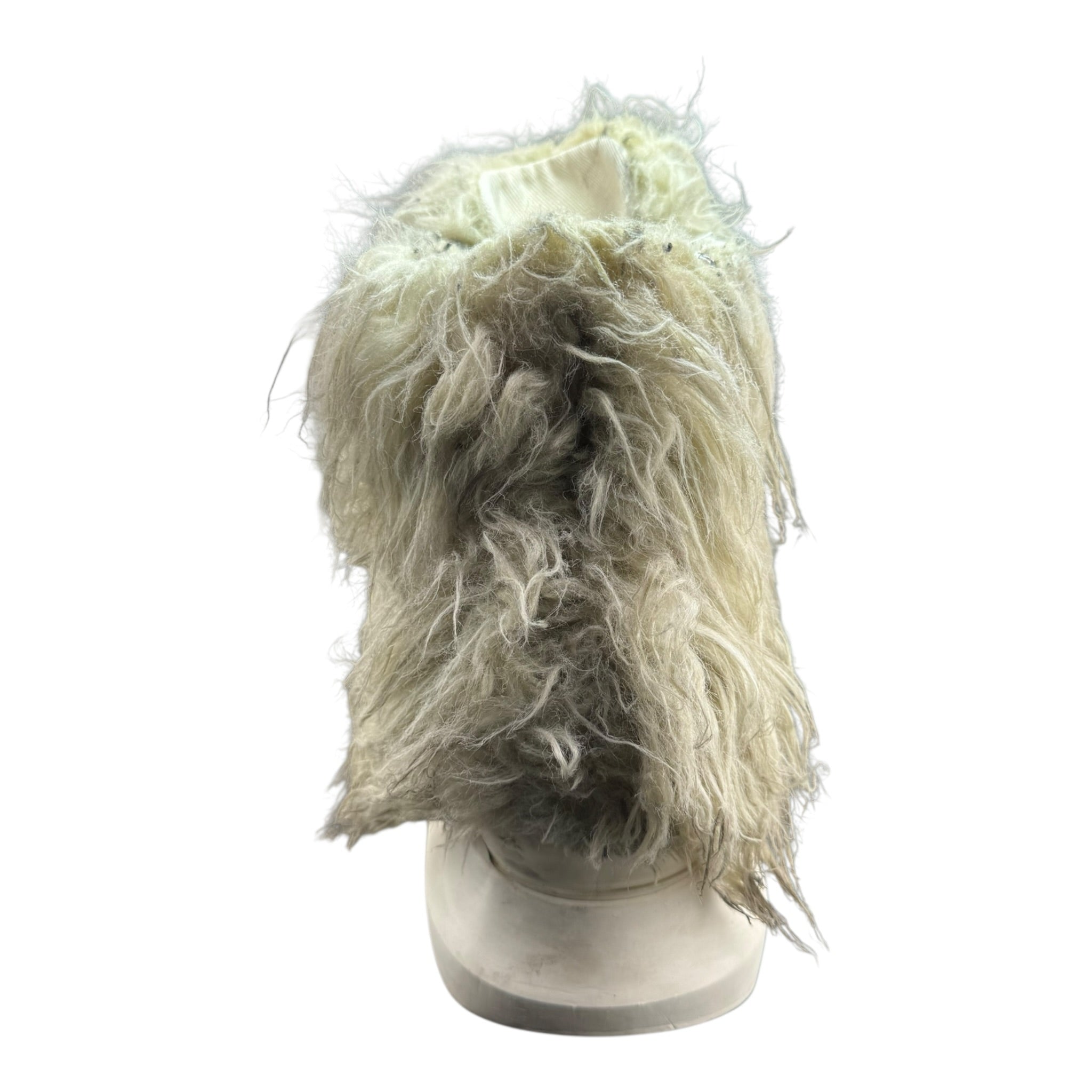 Rick Owens Abstract Fur Boots (42EU)