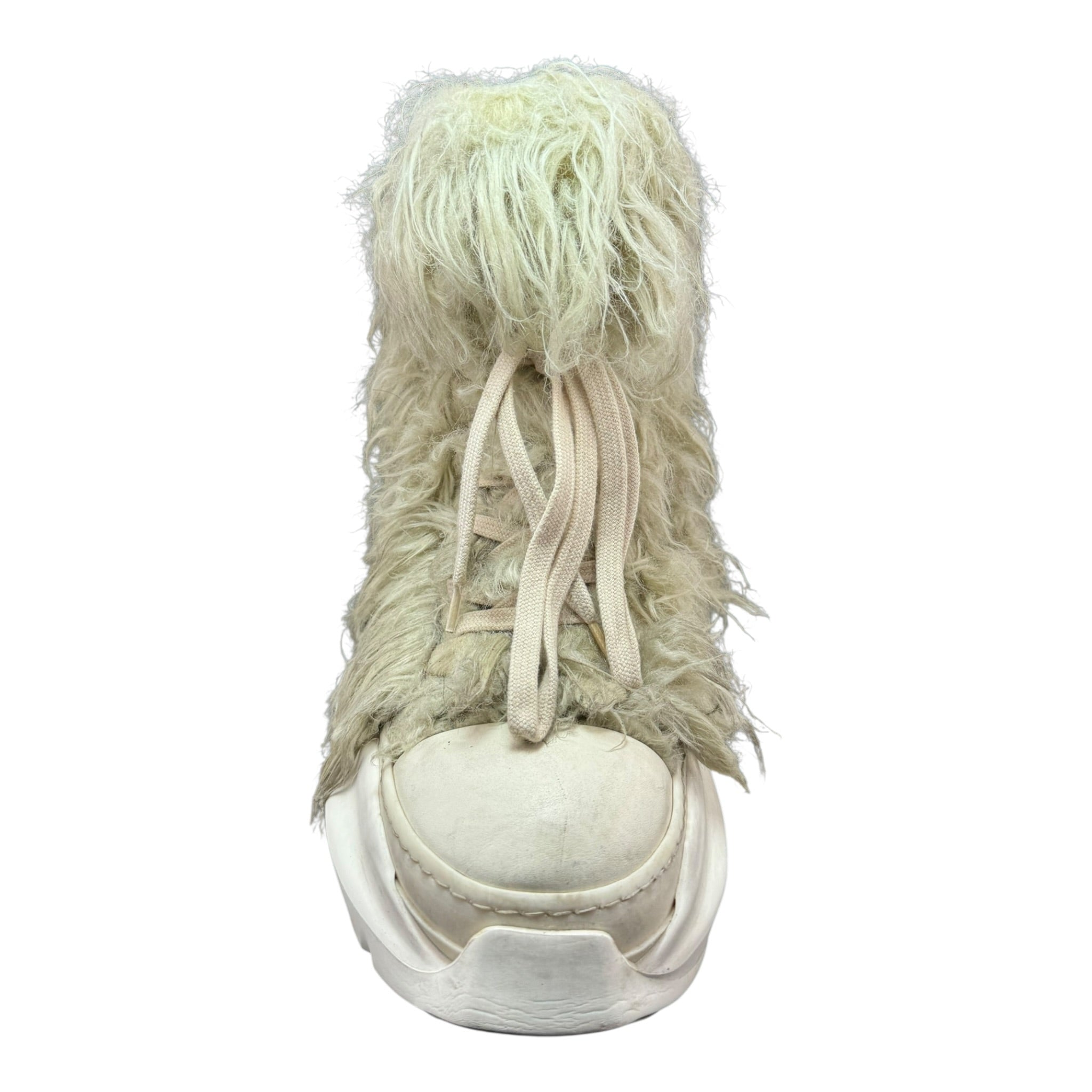 Rick Owens Abstract Fur Boots (42EU)