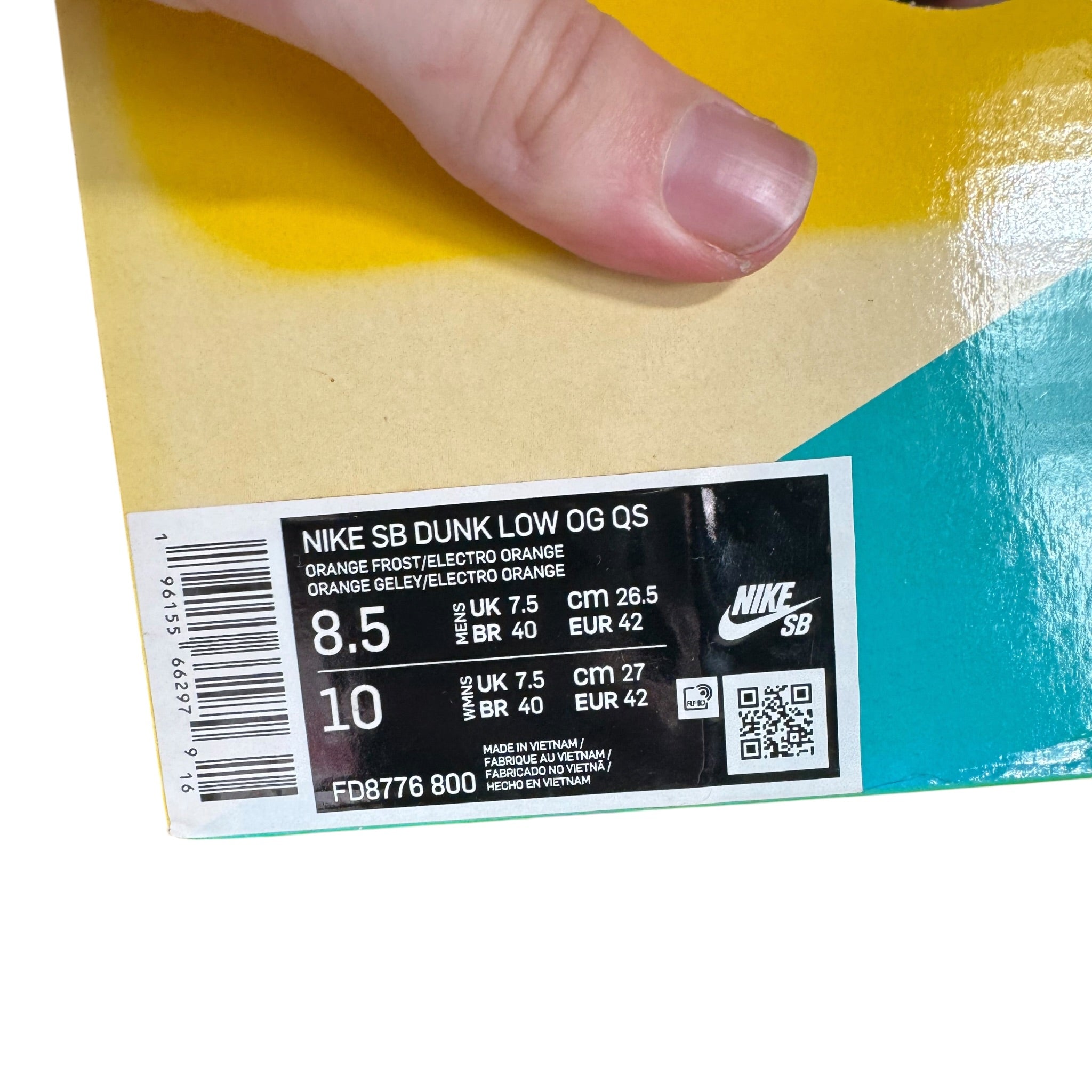 Dunk SB Low Lobster (42EU)