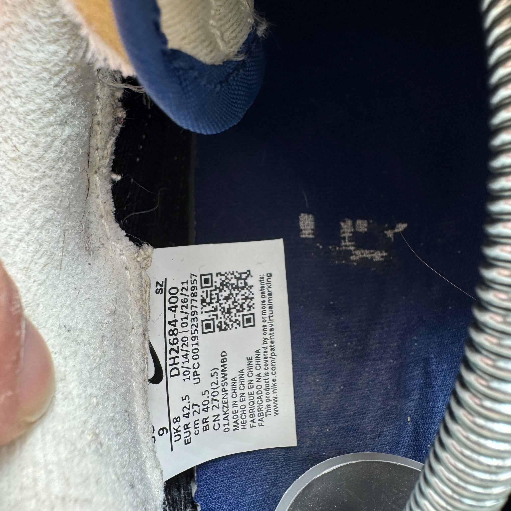 Sacai LD Waffle Fragment Dark Blue (40.5EU)