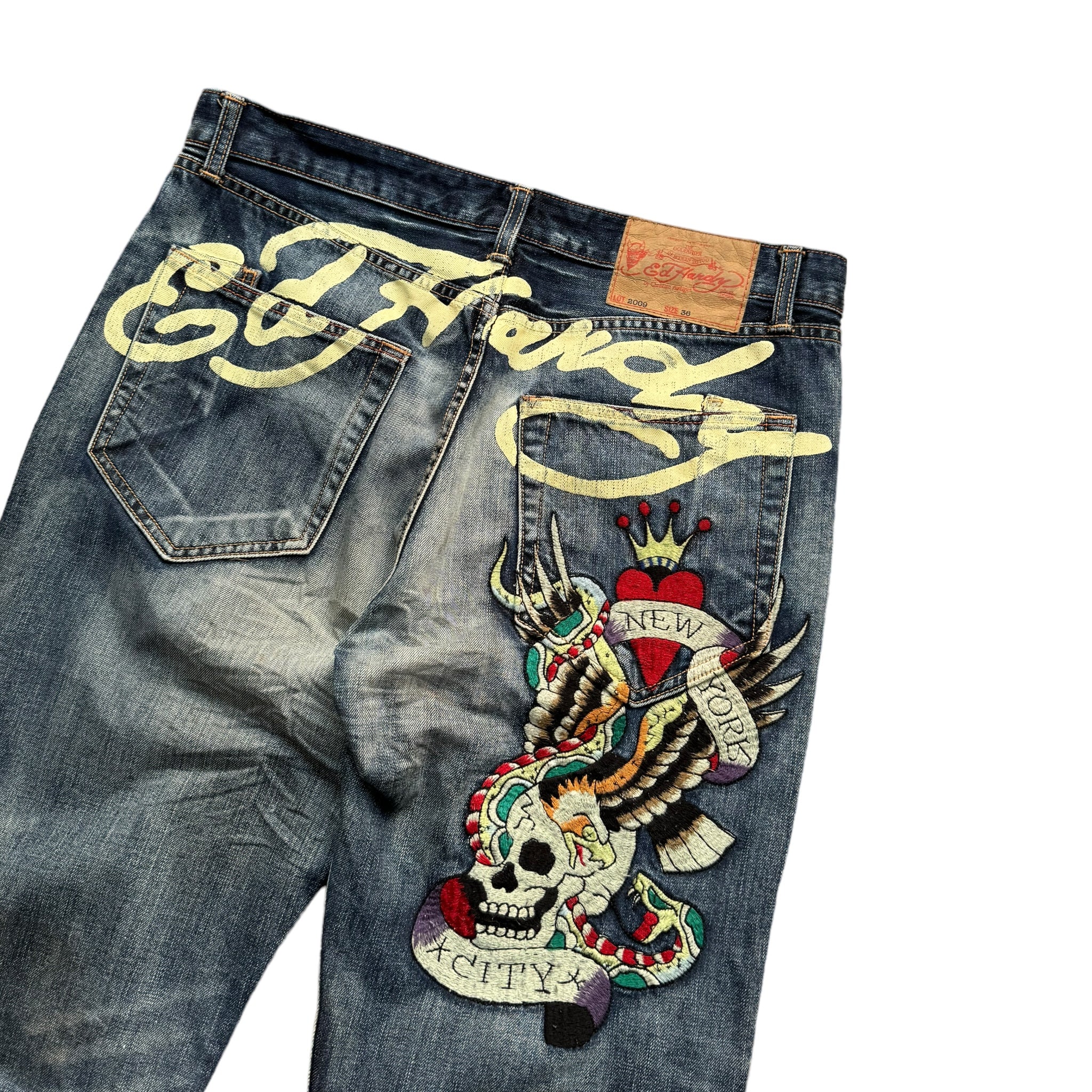 Jean baggy Ed Hardy (XL)