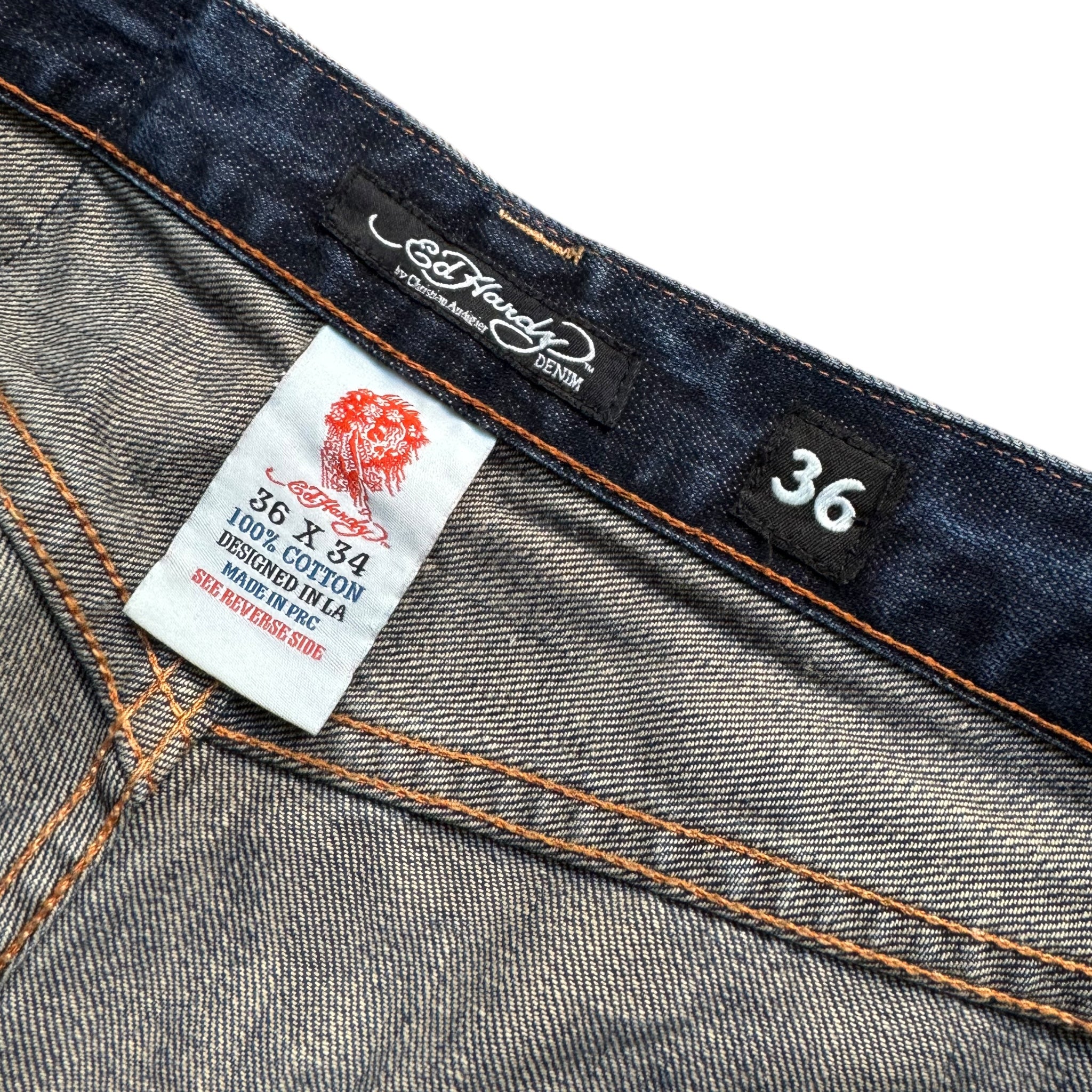 Baggy-Jeans von Ed Hardy (XL)