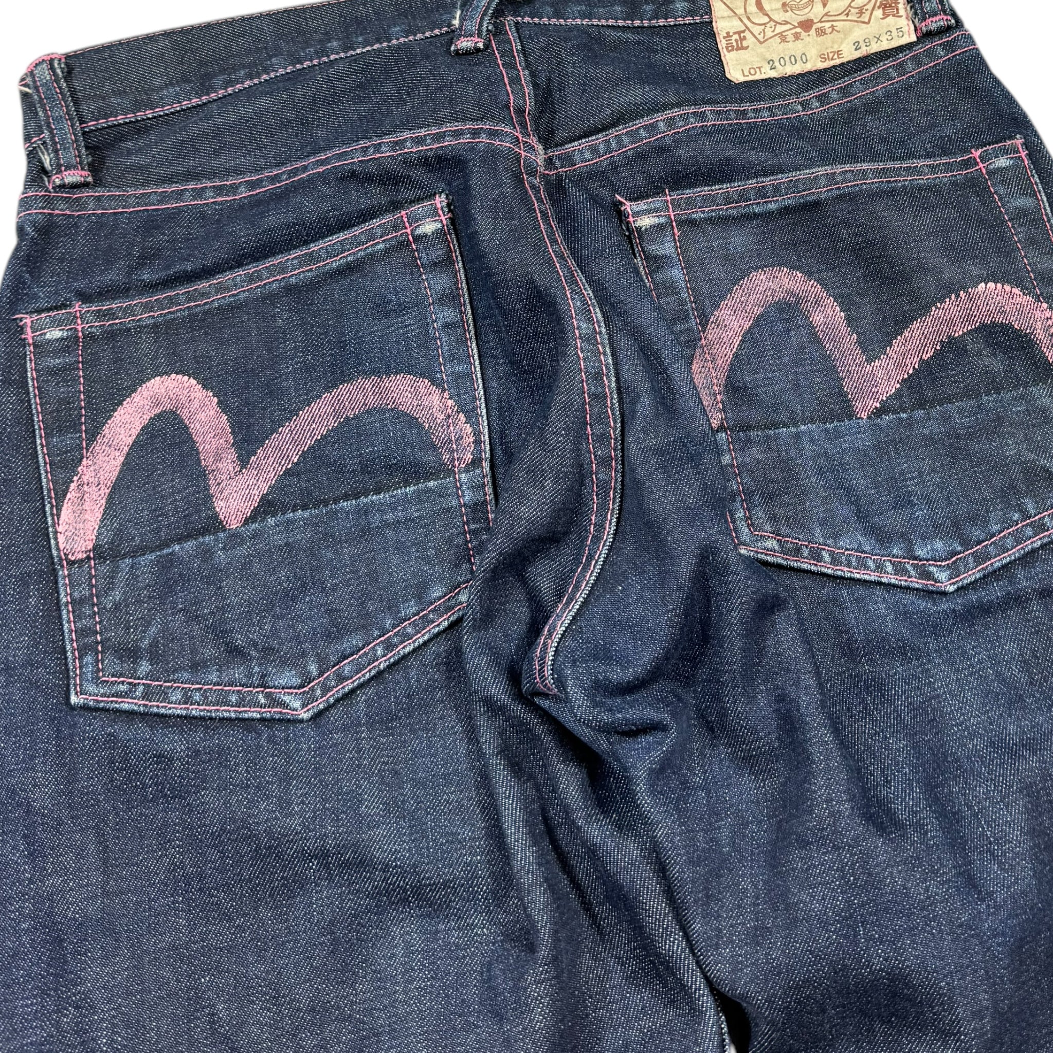 Jean baggy Evisu seagull (S)