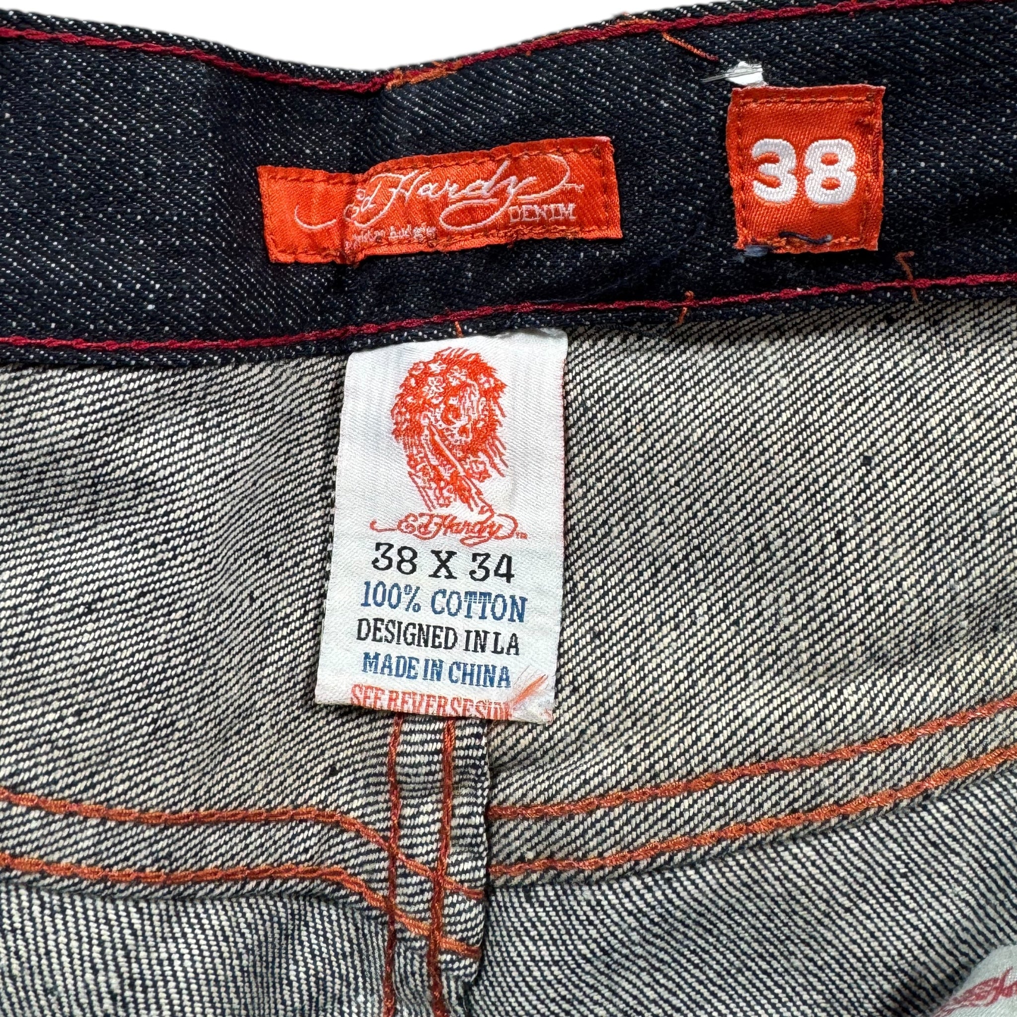 Jean baggy Ed Hardy (XL)