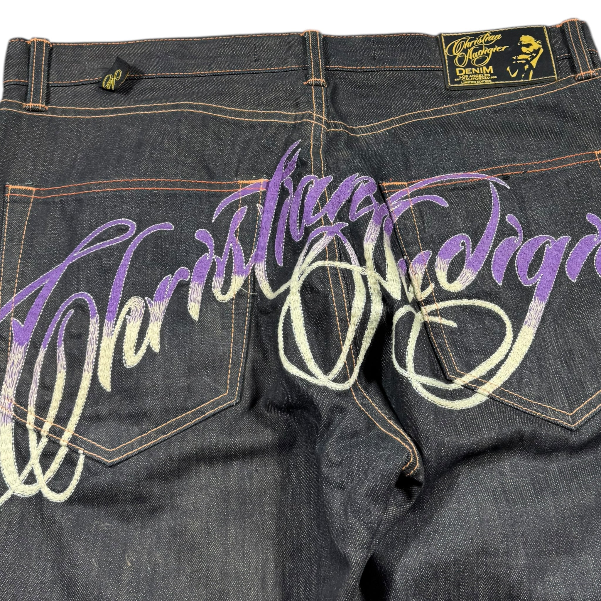 Jean baggy Christian Audigier (L)