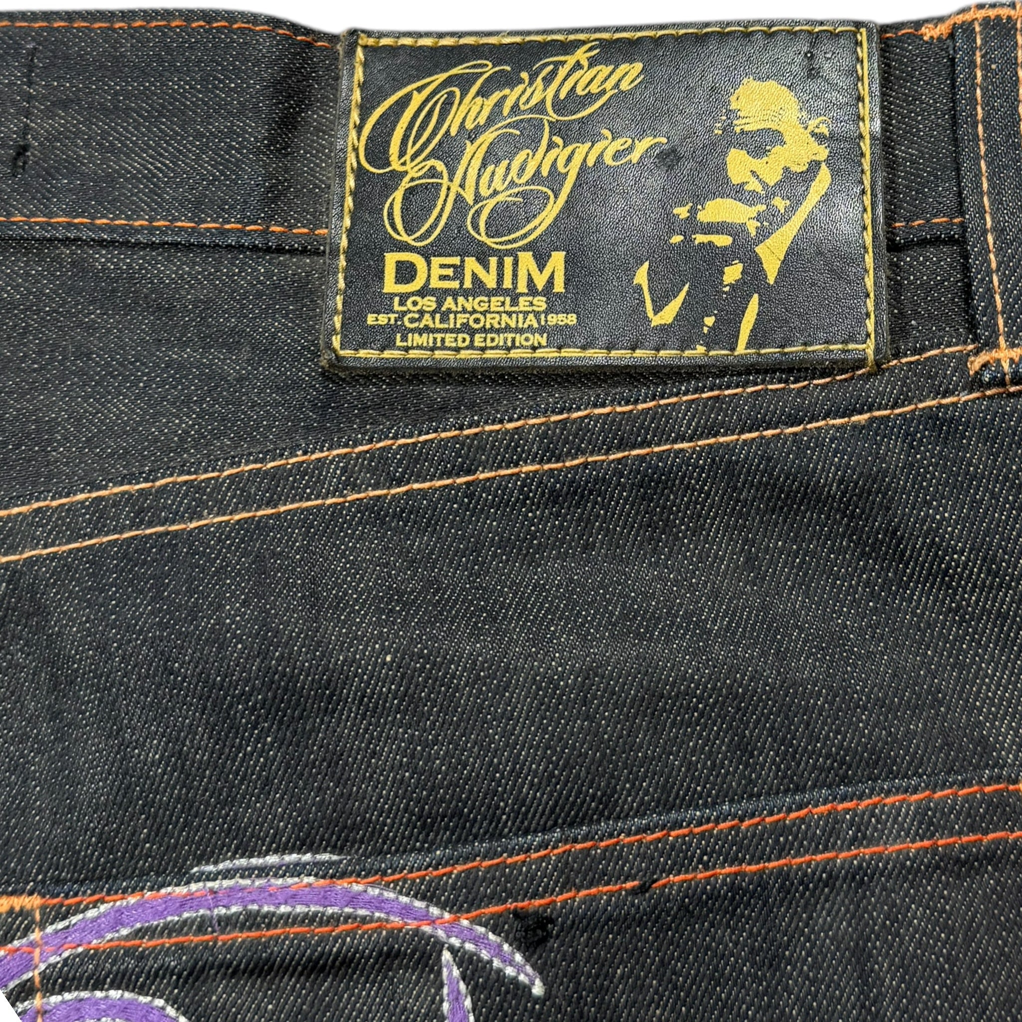 Jean baggy Christian Audigier (L)